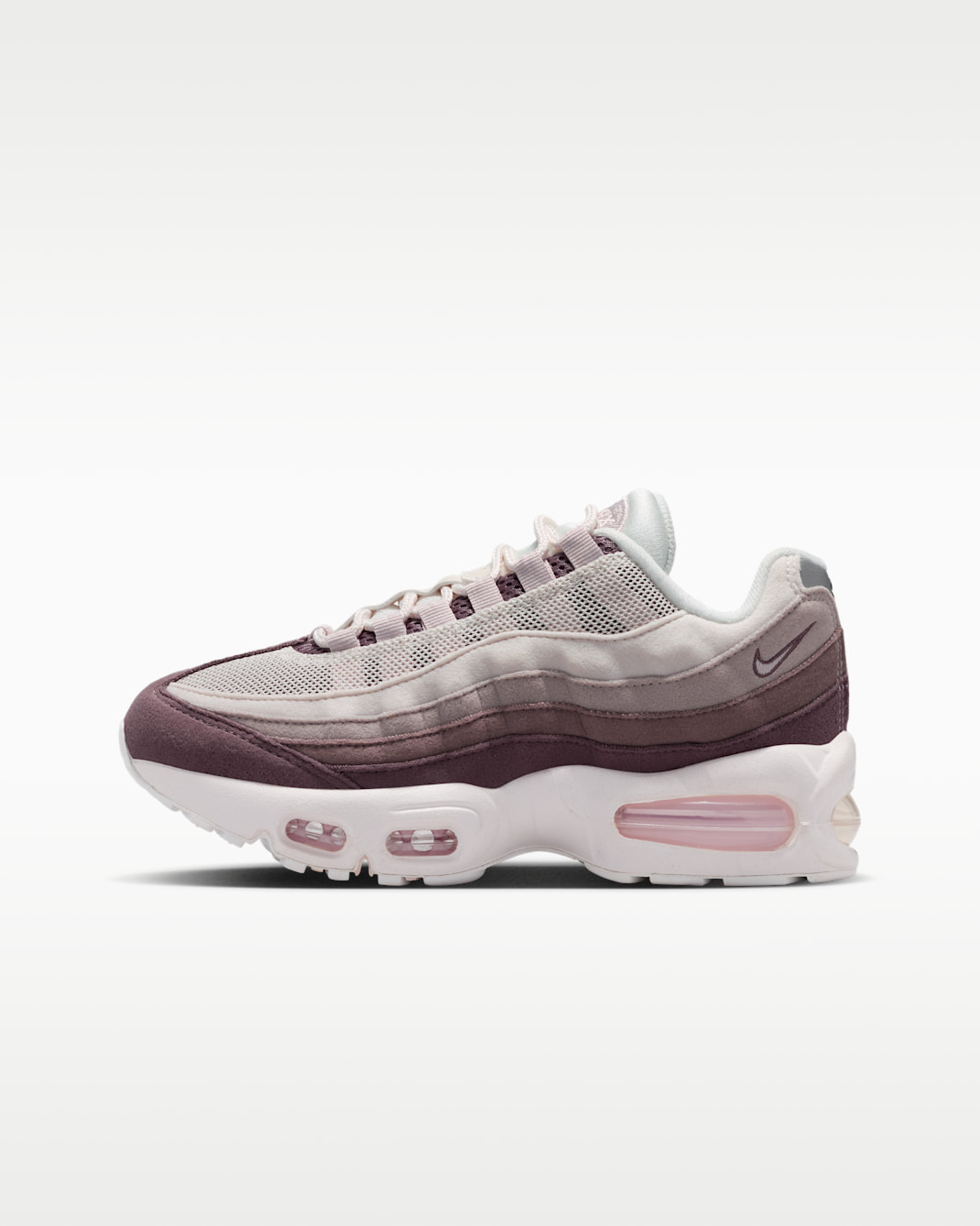 Nike Air Max 95 Older Kids' Shoes - Phantom/Tattoo/Moon Particle/Silt Red