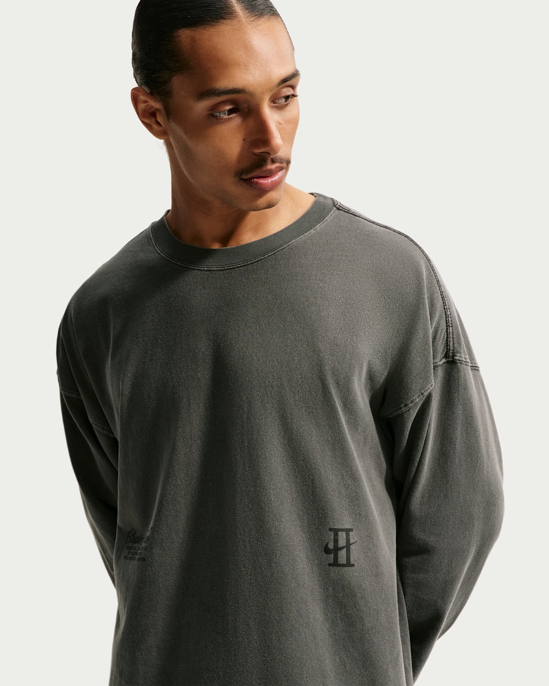 Book Nike Basketball-Longsleeve (Herren) - Schwarz