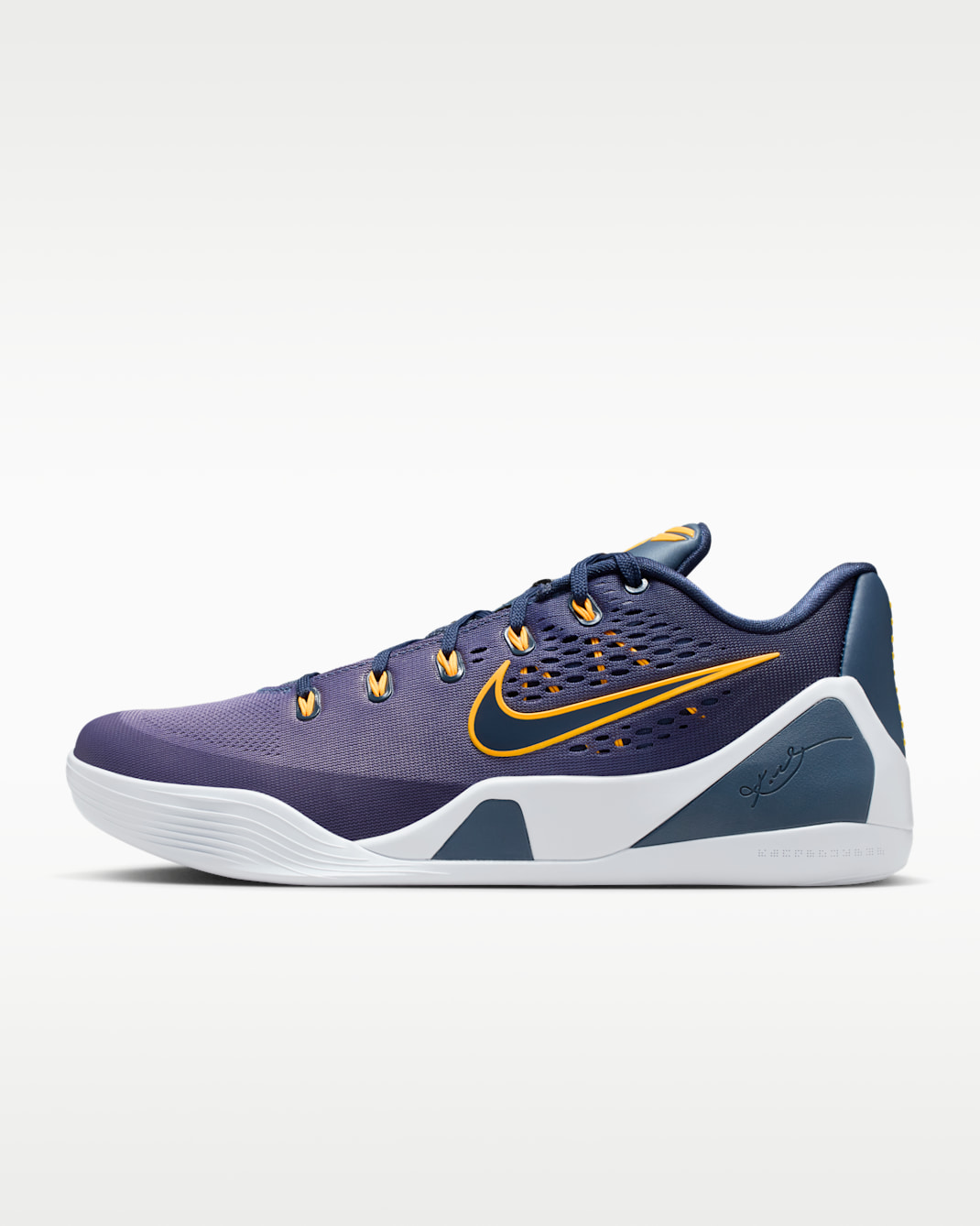 Kobe IX Elite Low EM Protro Basketball Shoes - Thunder Blue/Laser Orange/Football Grey/Daybreak
