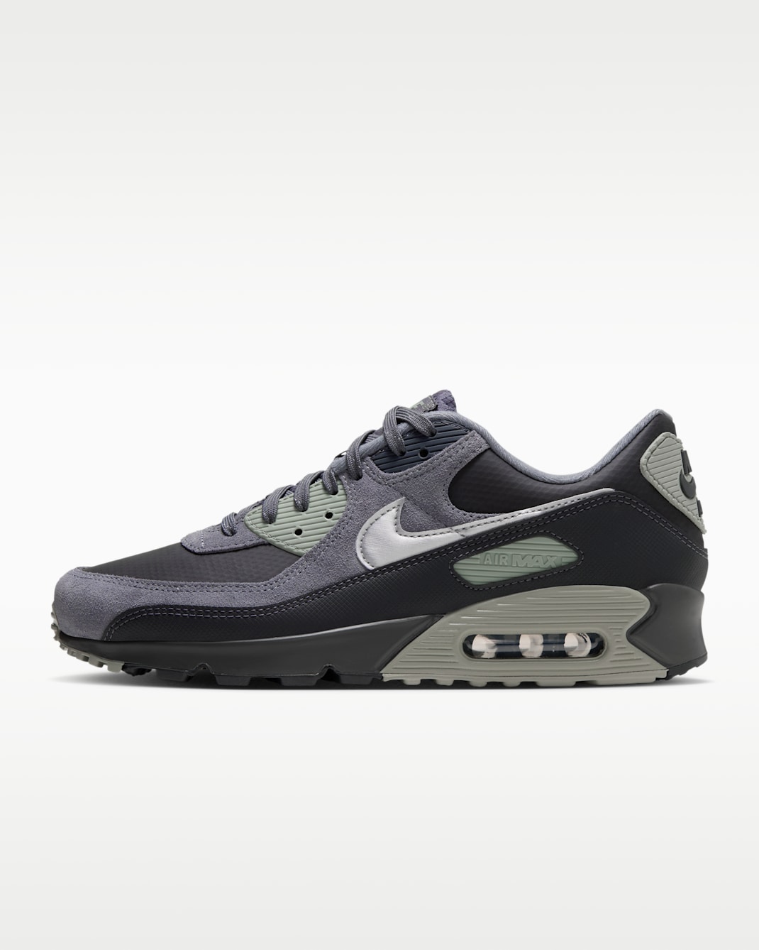 Nike Air Max 90 Men's Shoes - Iron Grey/Anthracite/Cool Grey/Metallic Silver