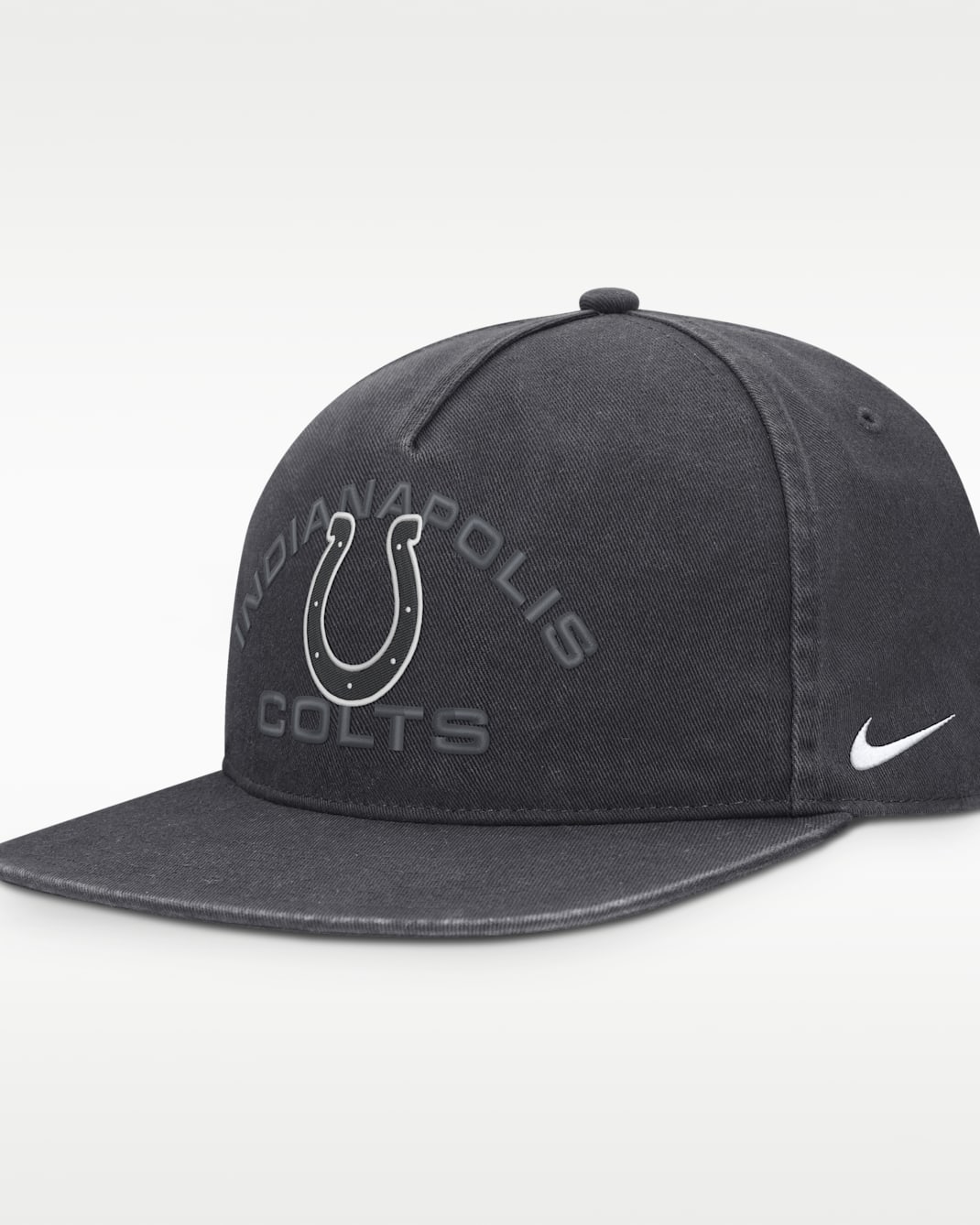 Indianapolis Colts Primetime Pro Men's Nike NFL Adjustable Hat - Anthracite
