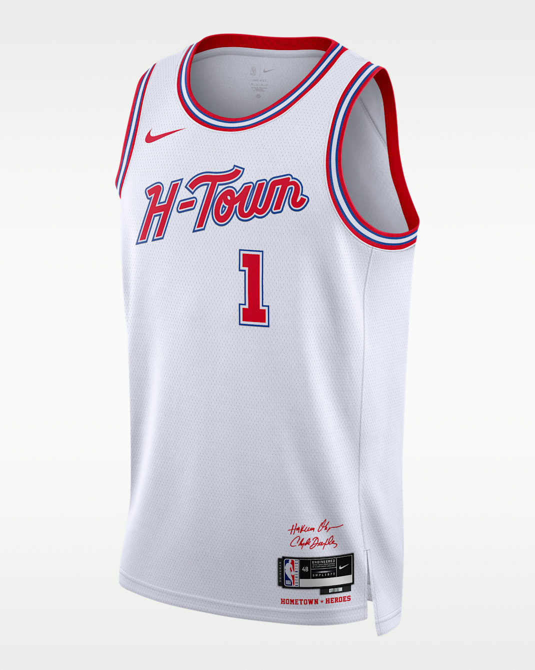 Houston Rockets City Edition 2023/24 Men's Nike Dri-FIT NBA Swingman Jersey - White