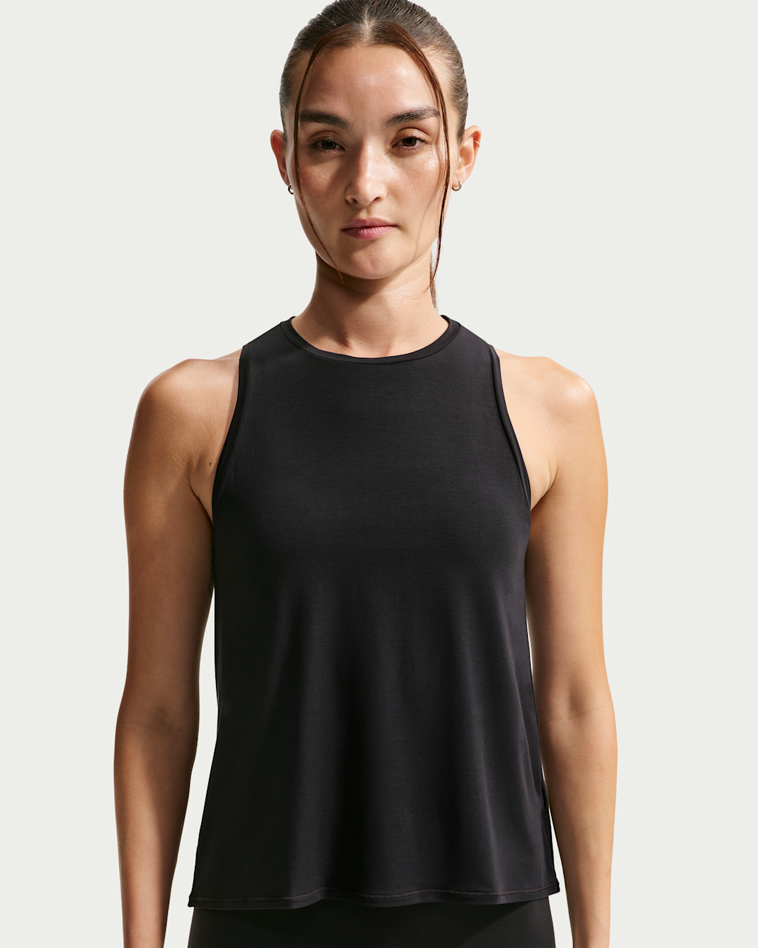 나이키 젠비 여성 드라이 핏 탱크 탑 - 블랙/쿨 그레이