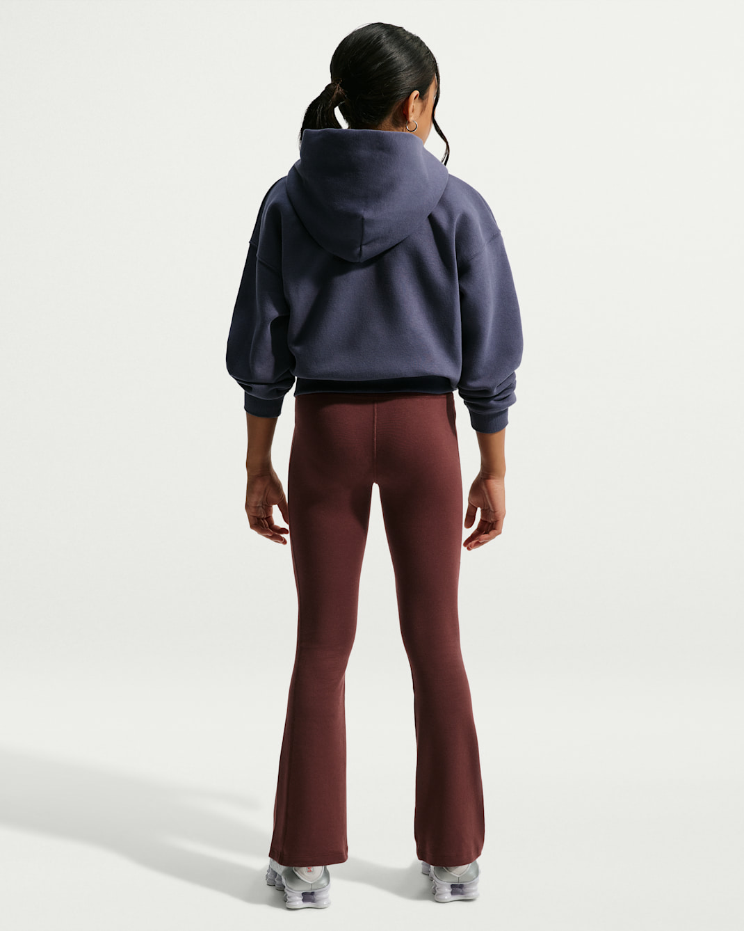 Nike Sportswear Classic Girls' High-Waisted Flared Leggings