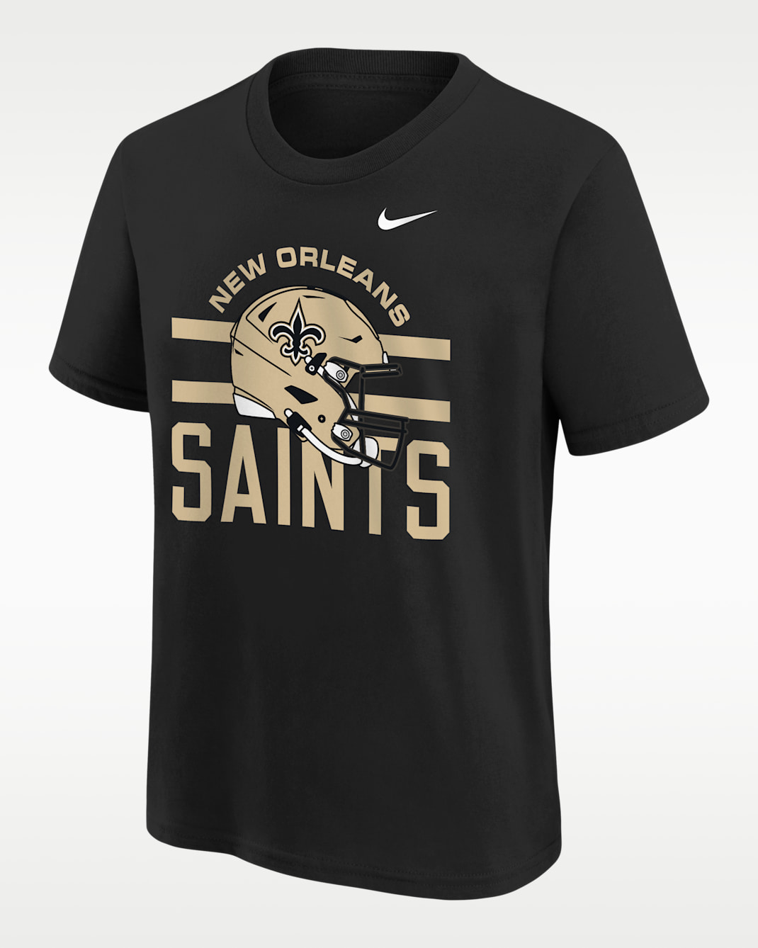 New Orleans Saints Team Issue Big Kids' Nike NFL T-Shirt - Black