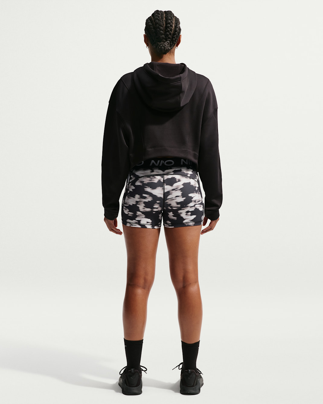 Nike Pro Women's 3" Mid-Rise Printed Biker Shorts