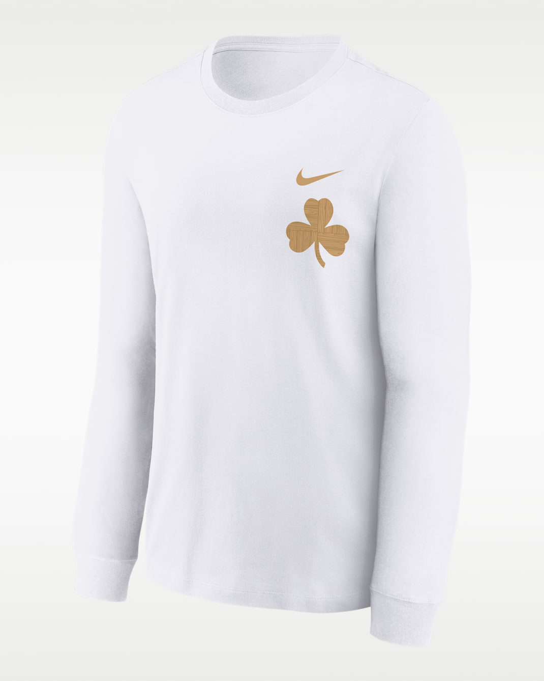 Boston Celtics Essential City Edition Big Kids' Long-Sleeve T-Shirt - White