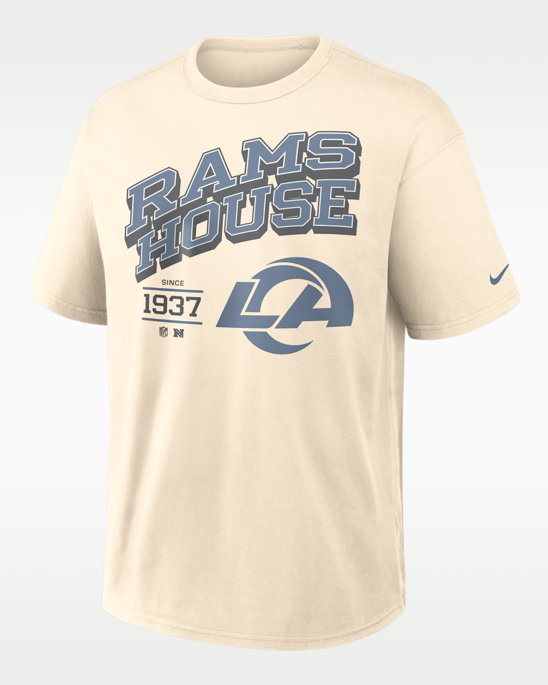 Playera Nike de la NFL para hombre Los Angeles Rams Max90 - Natural