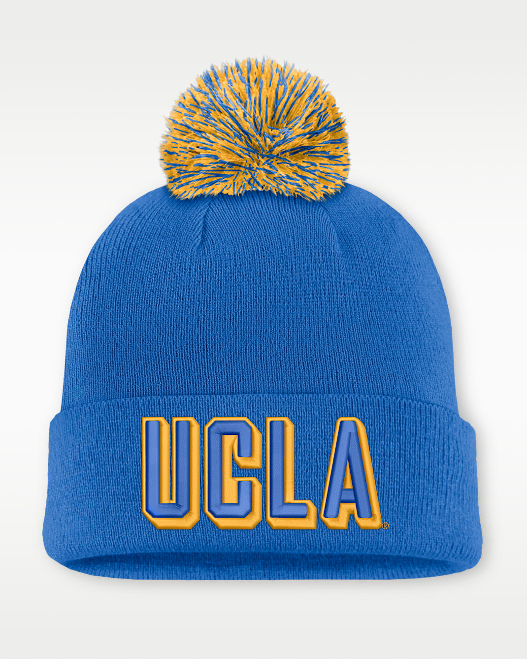 UCLA Peak Men's Nike College Cuffed Beanie - Blue