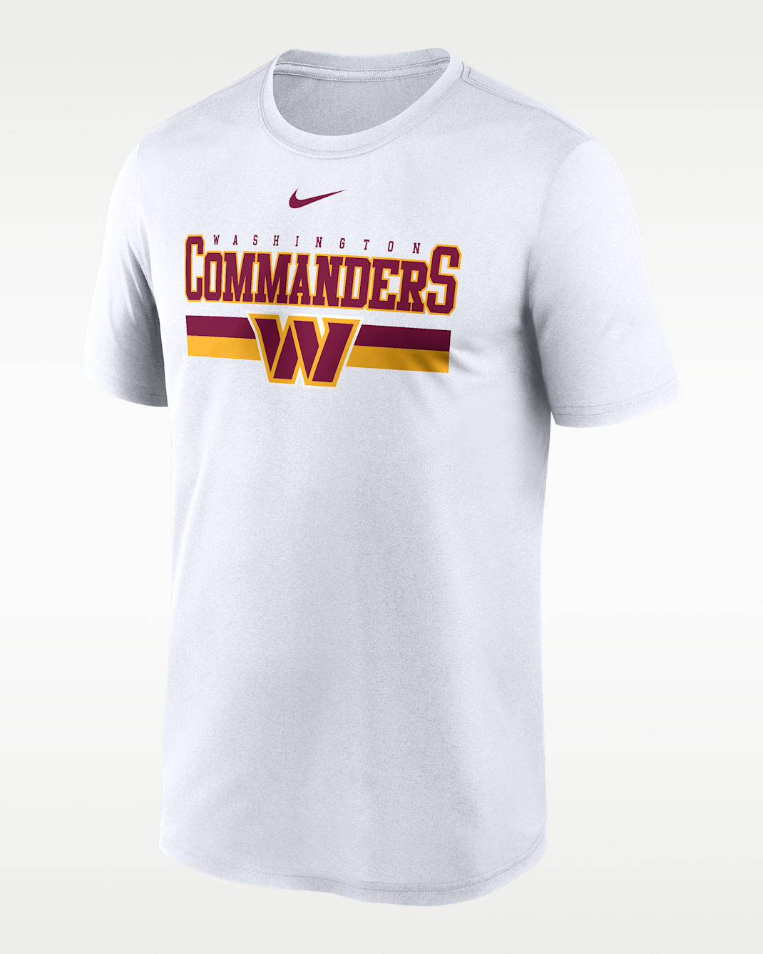 Playera Nike Dri-FIT de la NFL para hombre Washington Commanders Legend - Blanco