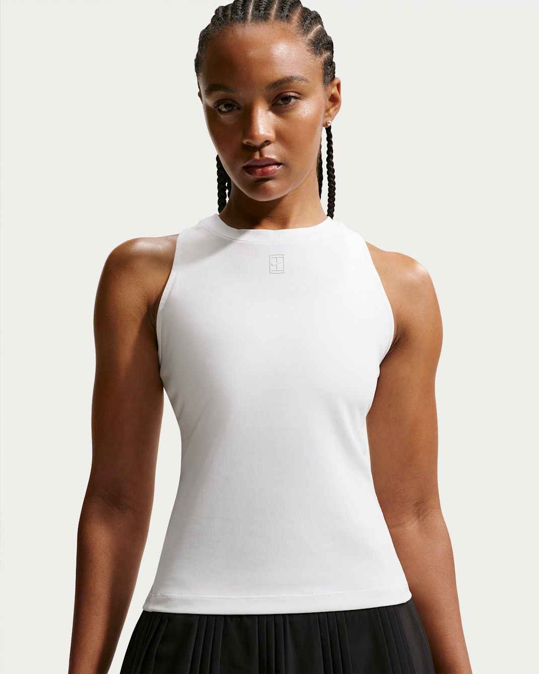 NikeCourt Advantage Dri-FIT Tennis-Tanktop für Damen - Weiß/Weiß