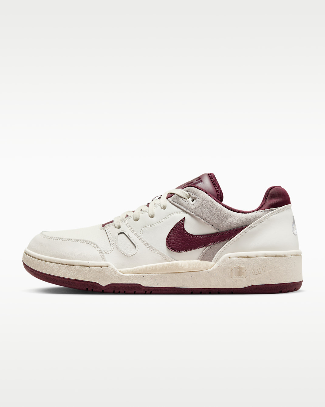 Calzado para hombre Nike Full Force Low - Vela/Gris humo claro/Leche de coco/Burdeos enérgico