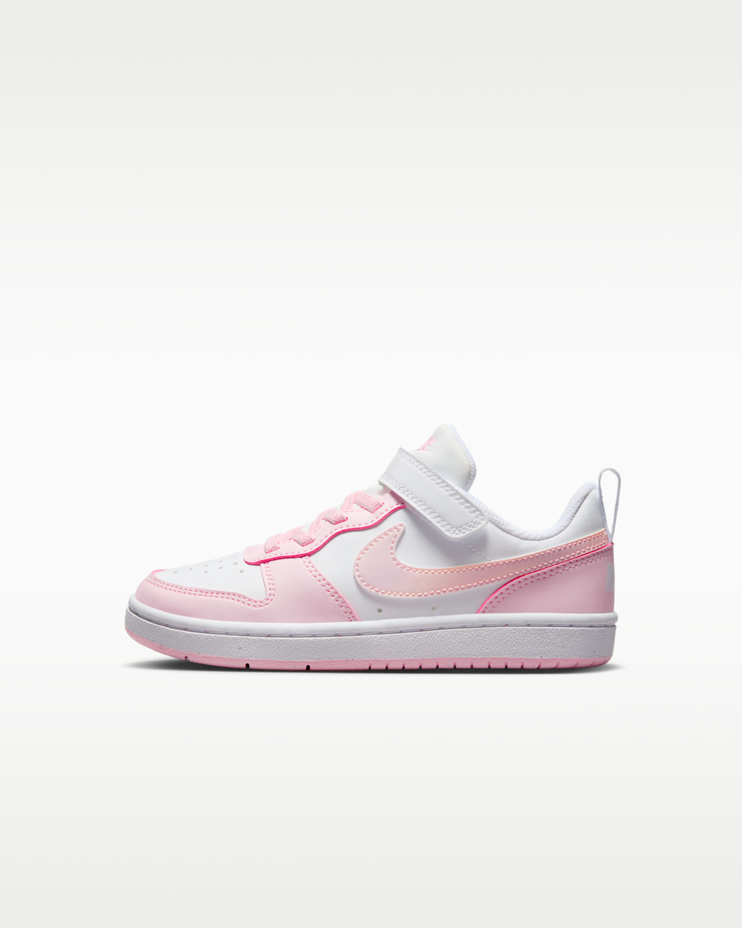 Παπούτσια Nike Court Borough Low Recraft για μικρά παιδιά - Λευκό/Pink Foam