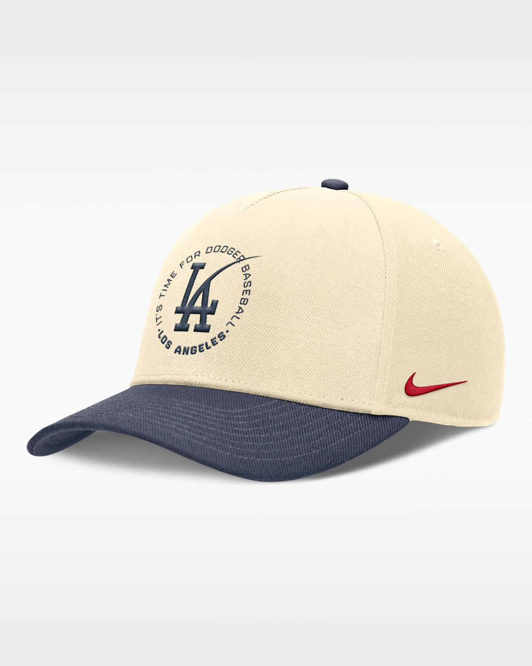 Gorra Nike de la MLB Club Los Angeles Dodgers - Leche de coco