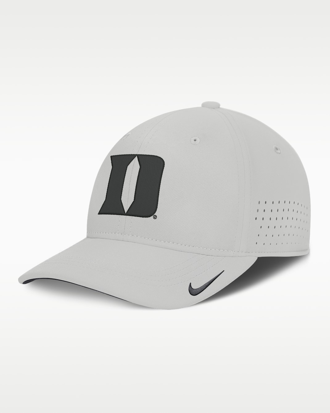 Duke Sideline Practice Men's Nike Dri-FIT College Hat - Grey