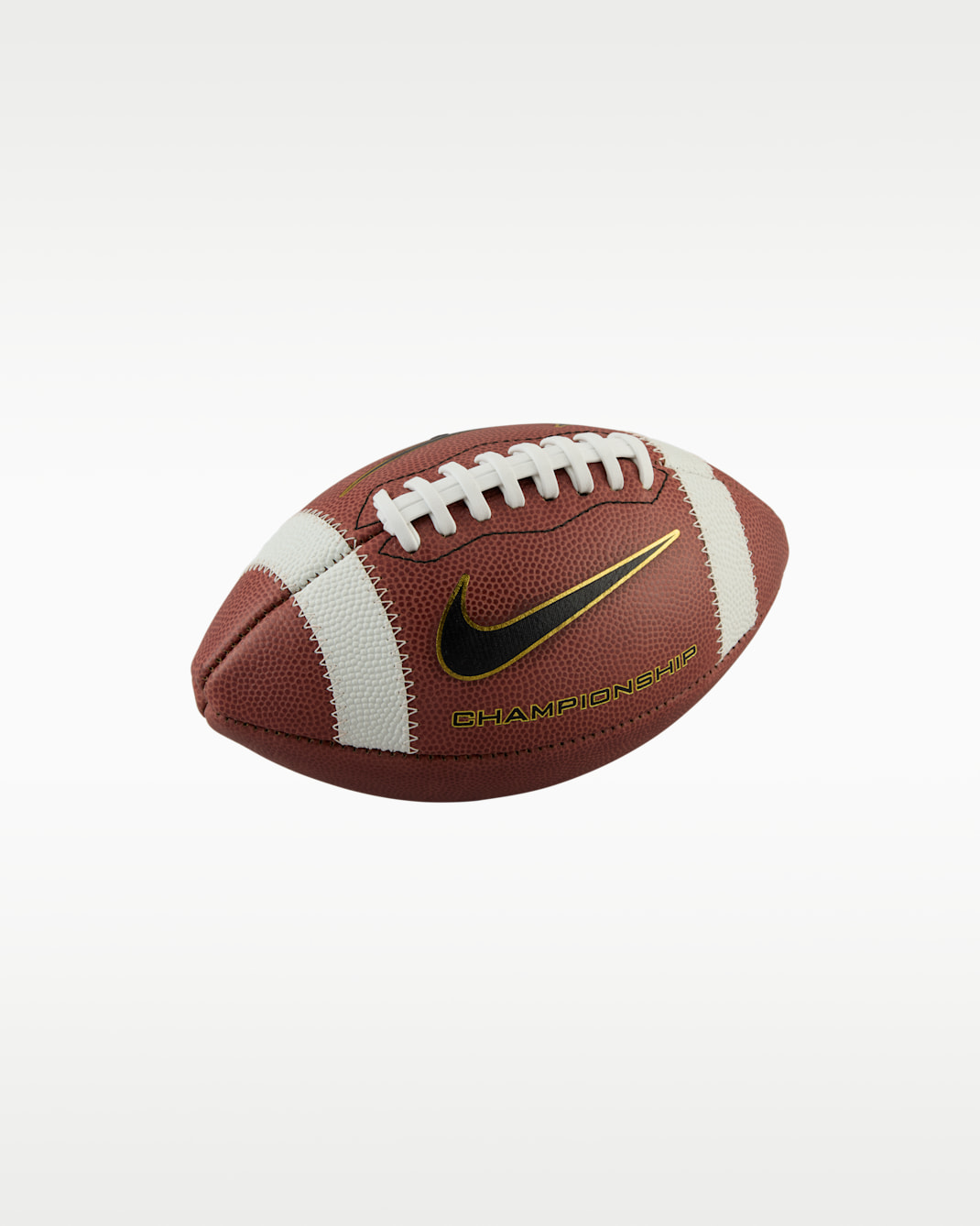 Balón de futbol americano Nike Championship Junior - Marrón/Negro