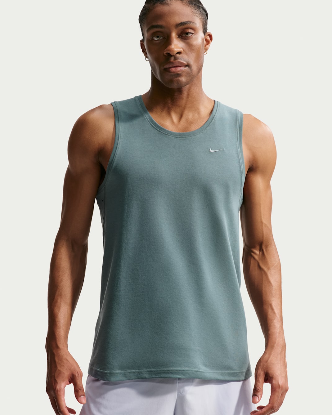 Camiseta de tirantes versátil Dri-FIT para hombre Nike Primary - Pizarra mineral/Pizarra mineral