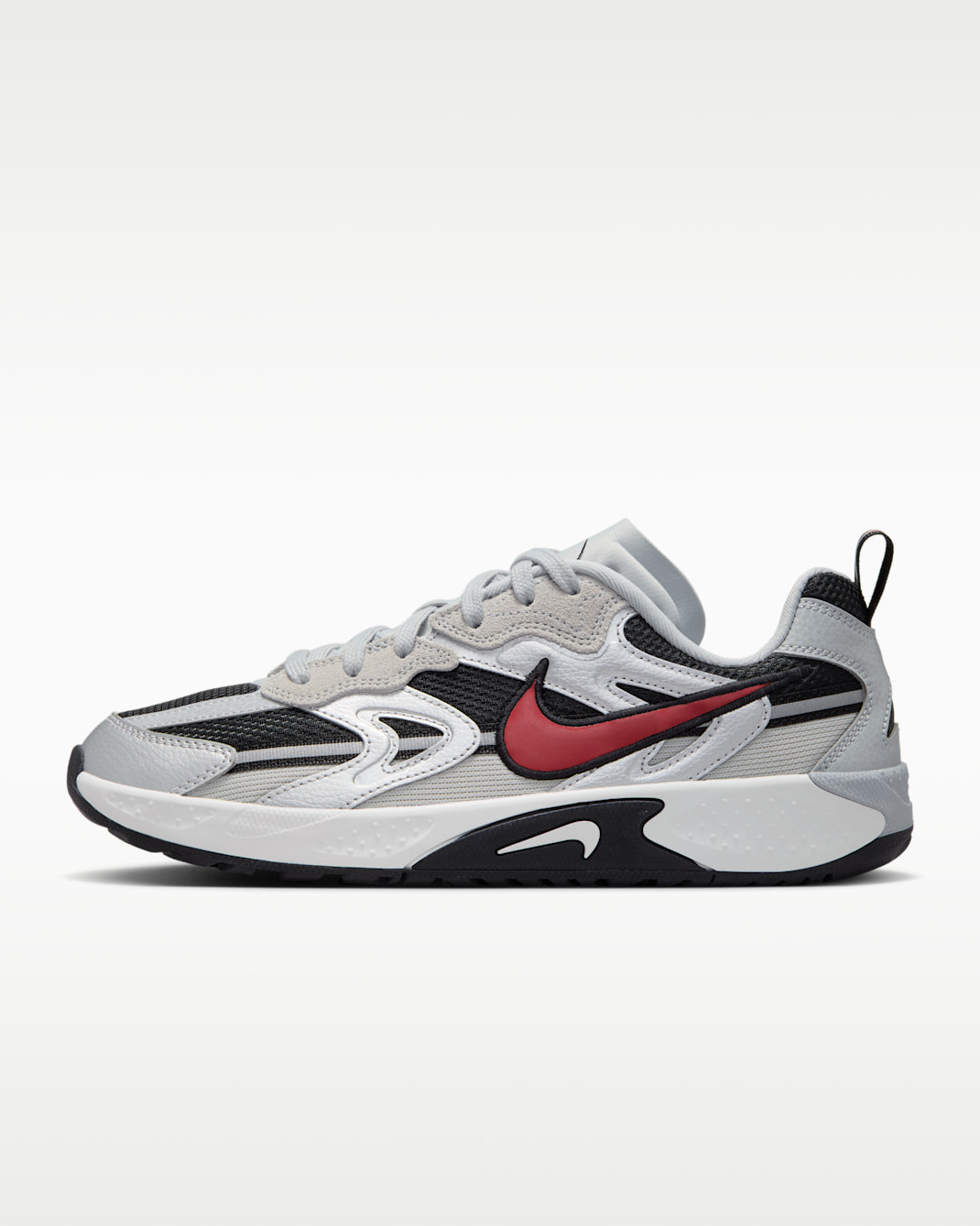 Nike JAM 女鞋 - Metallic Silver/黑色/Photon Dust/University Red