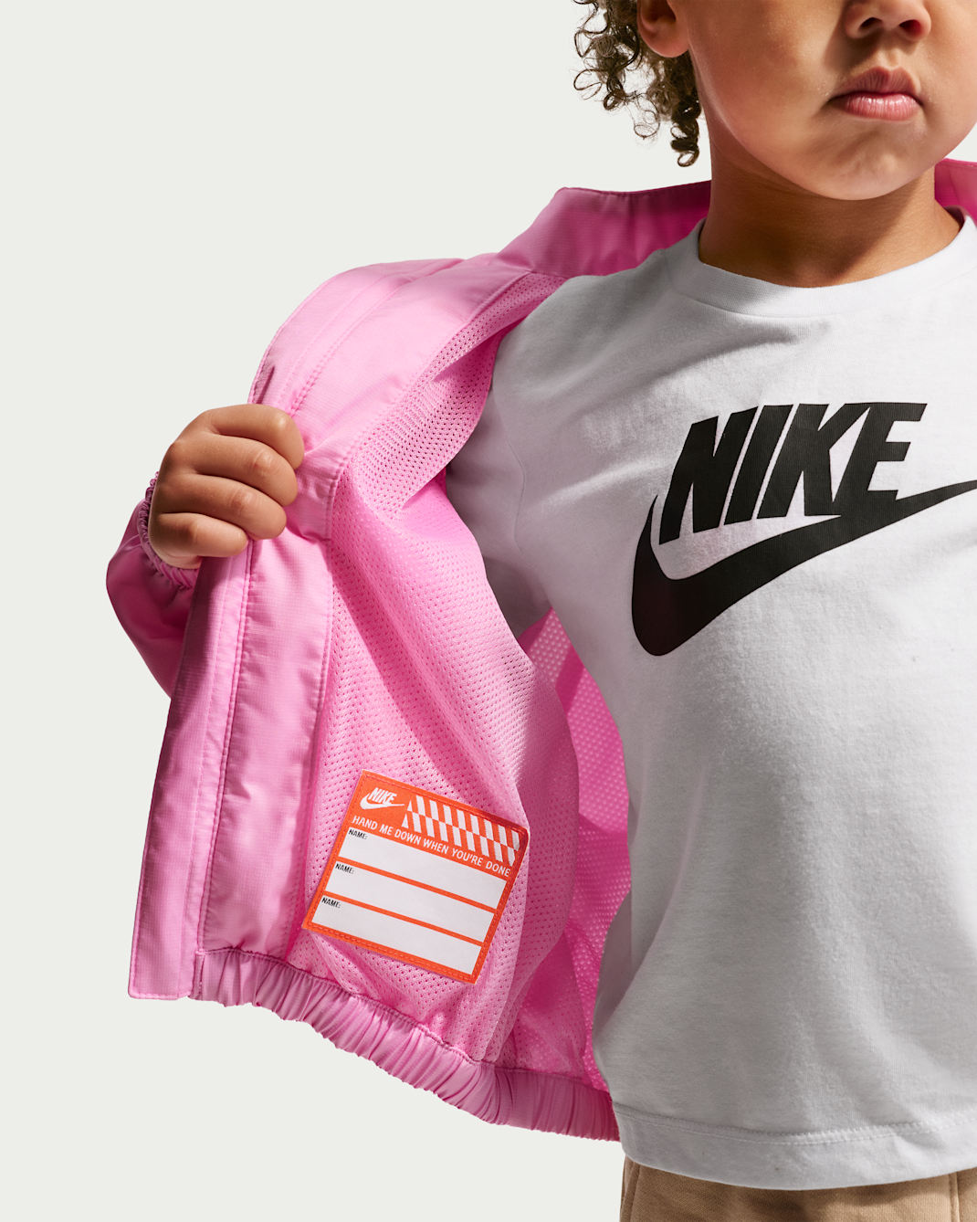 Nike Toddler Colorblocked Hoodless Jacket