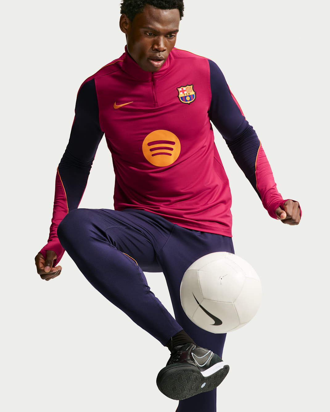 FC Barcelona Strike Men's Nike Dri-FIT Soccer Knit Drill Top