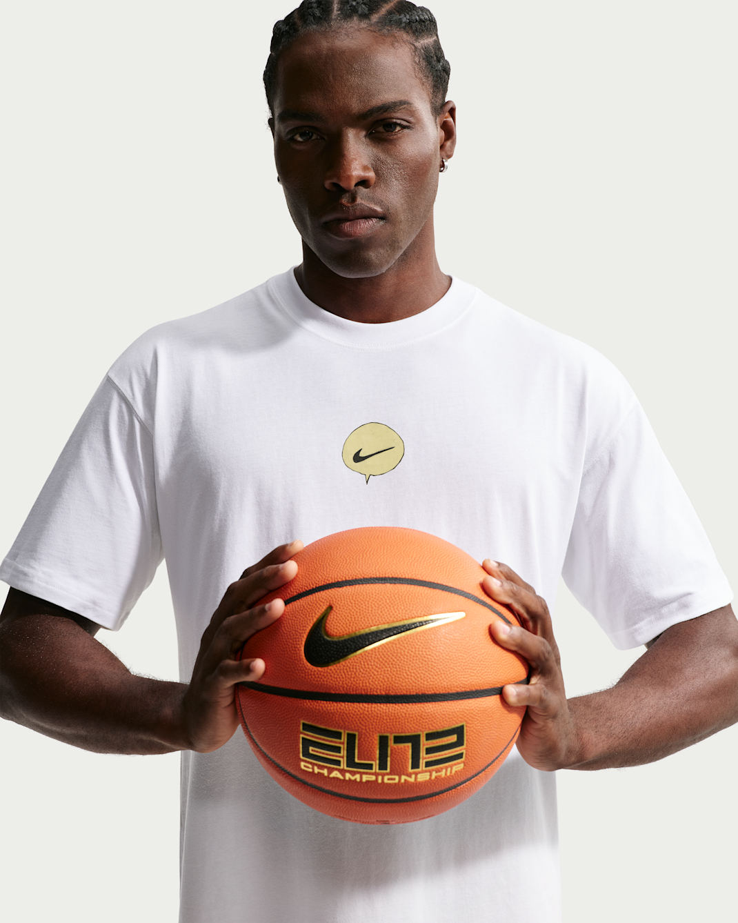Nike Men's Basketball T-Shirt - White