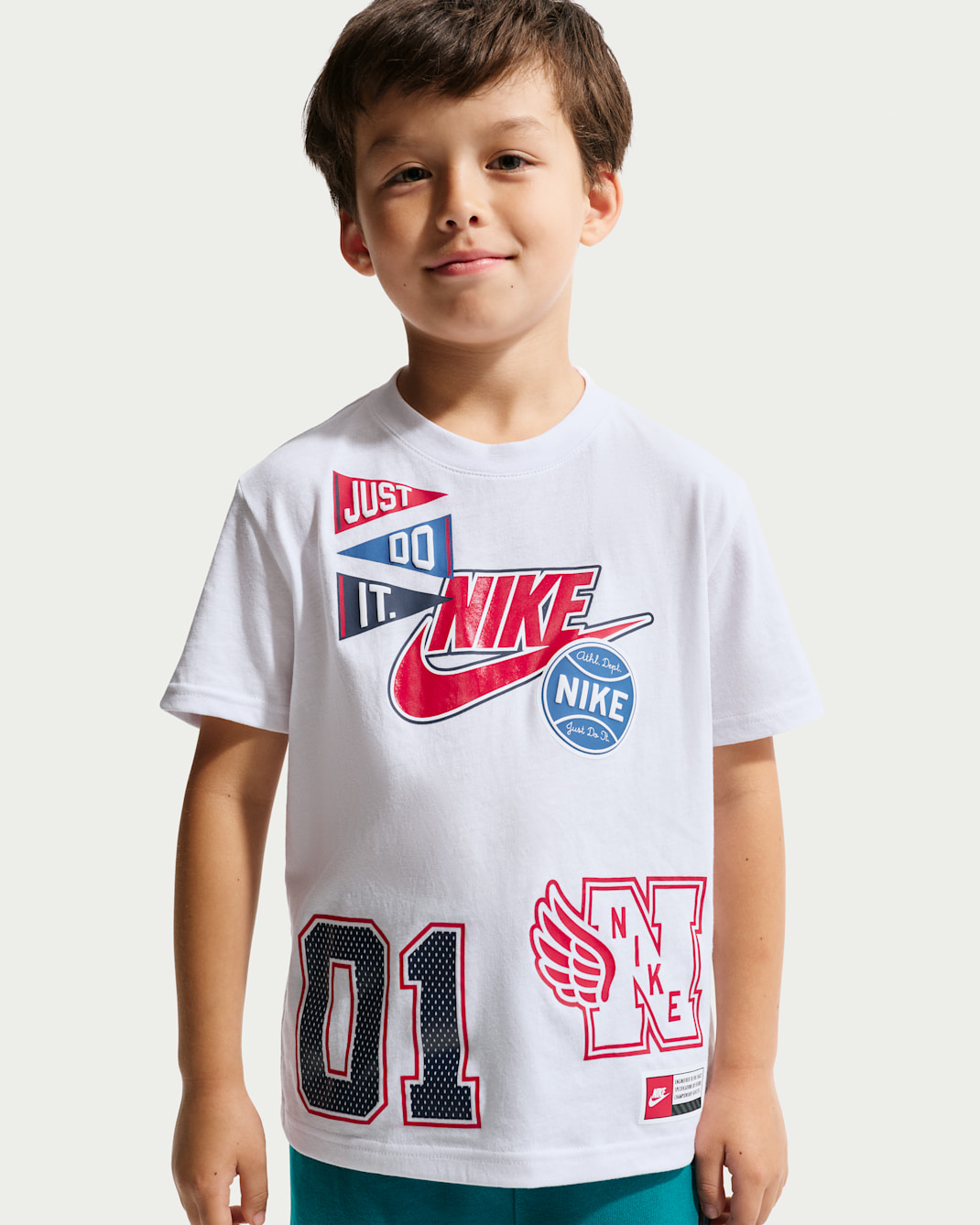 Nike Multisport-T-Shirt für jüngere Kinder - Weiß