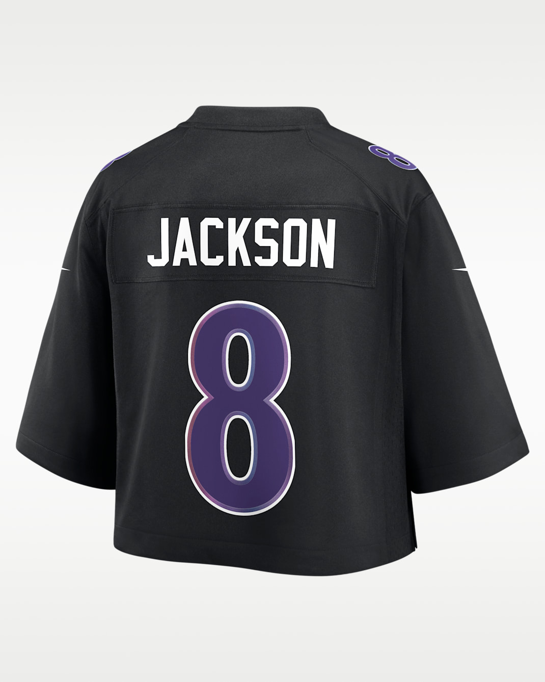 Lamar Jackson Baltimore Ravens Women's Nike NFL Cropped Tundra Game Jersey