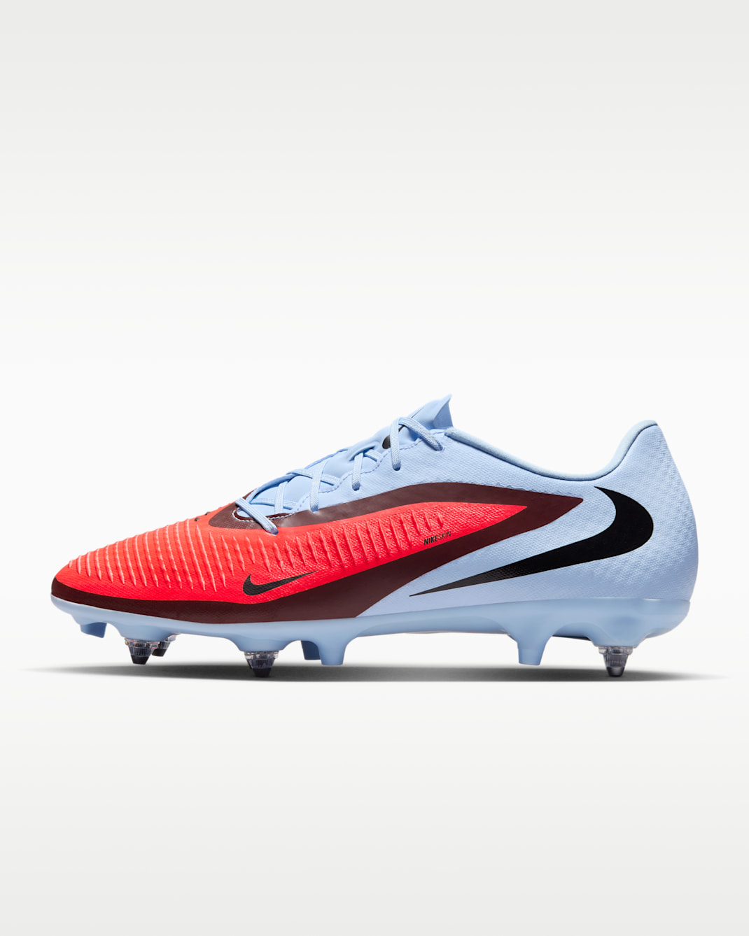 Nike Phantom 6 Low Academy Soft-Ground Football Boot - Royal Tint/Bright Crimson