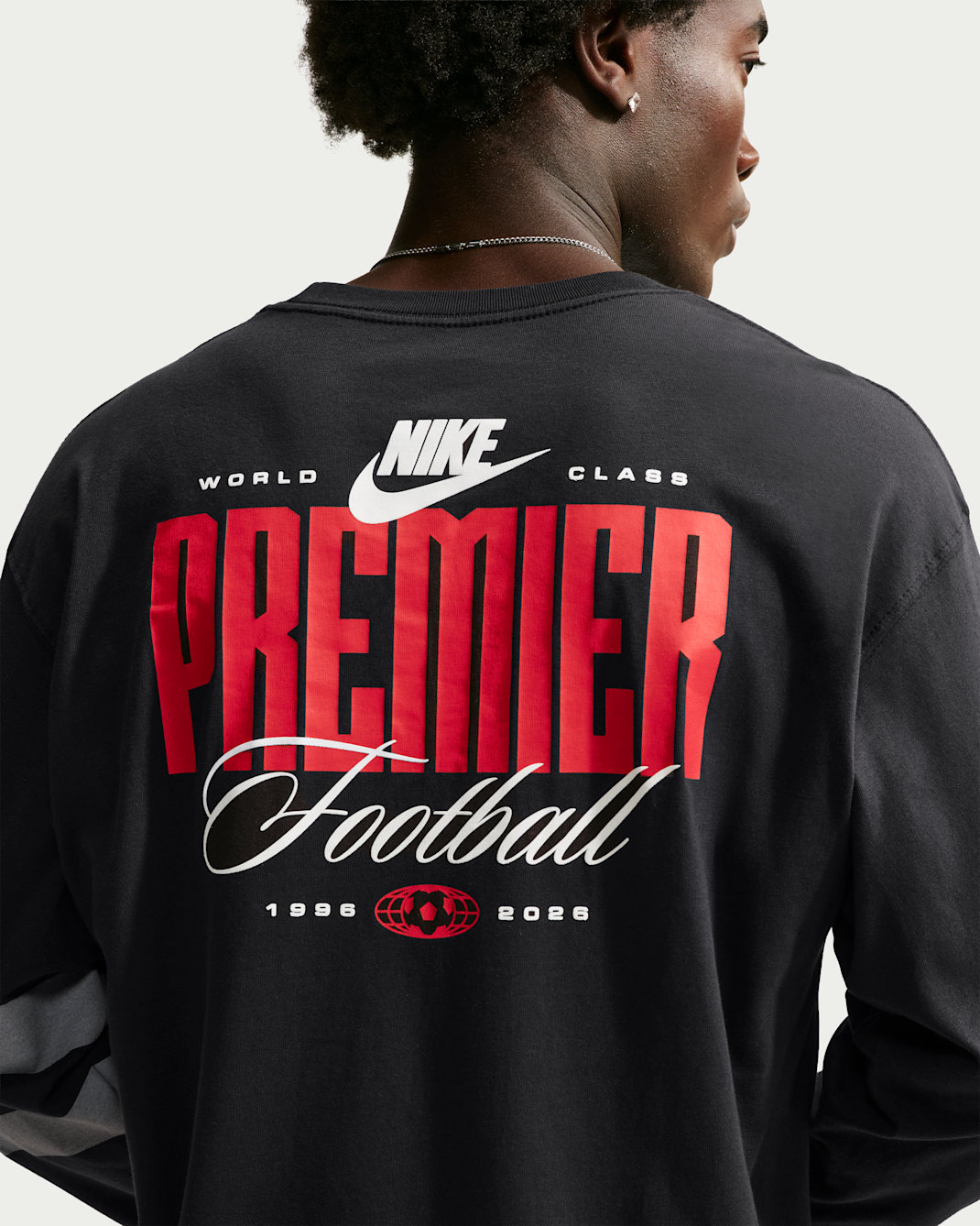 Nike Premier Men's Soccer Long-Sleeve T-Shirt - Black