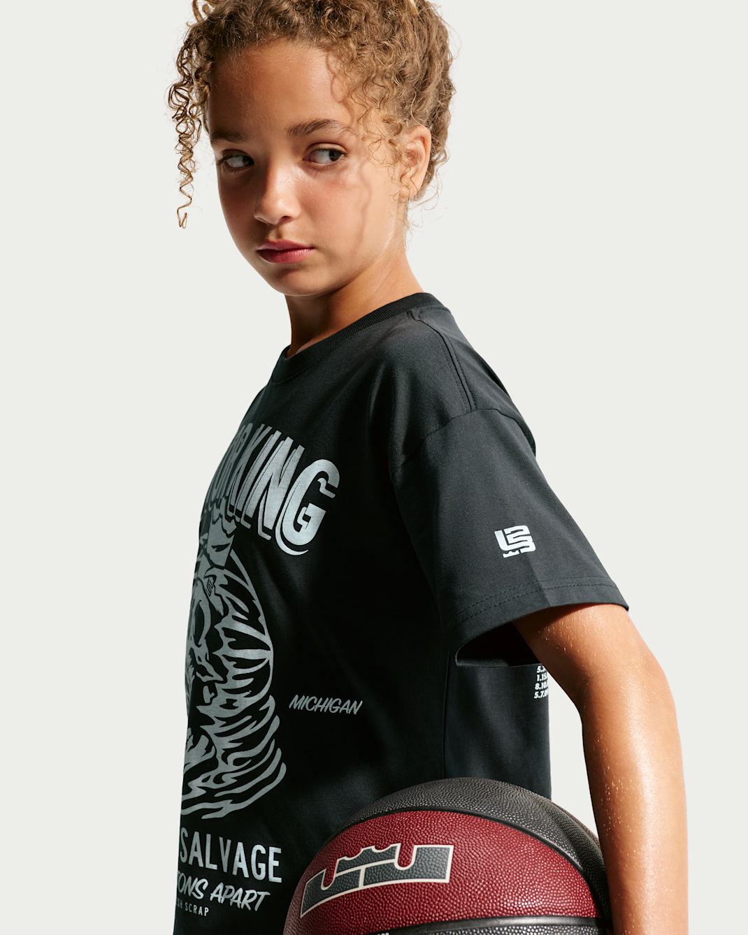 LeBron "Motor King" Nike Kids' Fitness T-Shirt