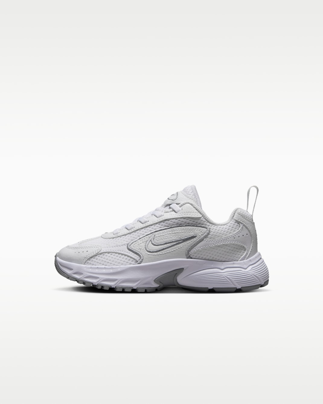 Nike Stratos Shift 2000 Younger Kids' Shoes - White/Off-White/Light Smoke Grey/White