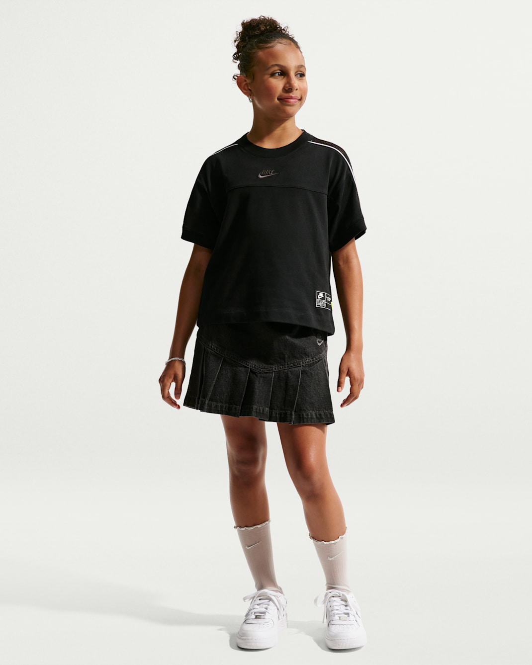Nike Sportswear Collection Big Kids' Short-Sleeve Top
