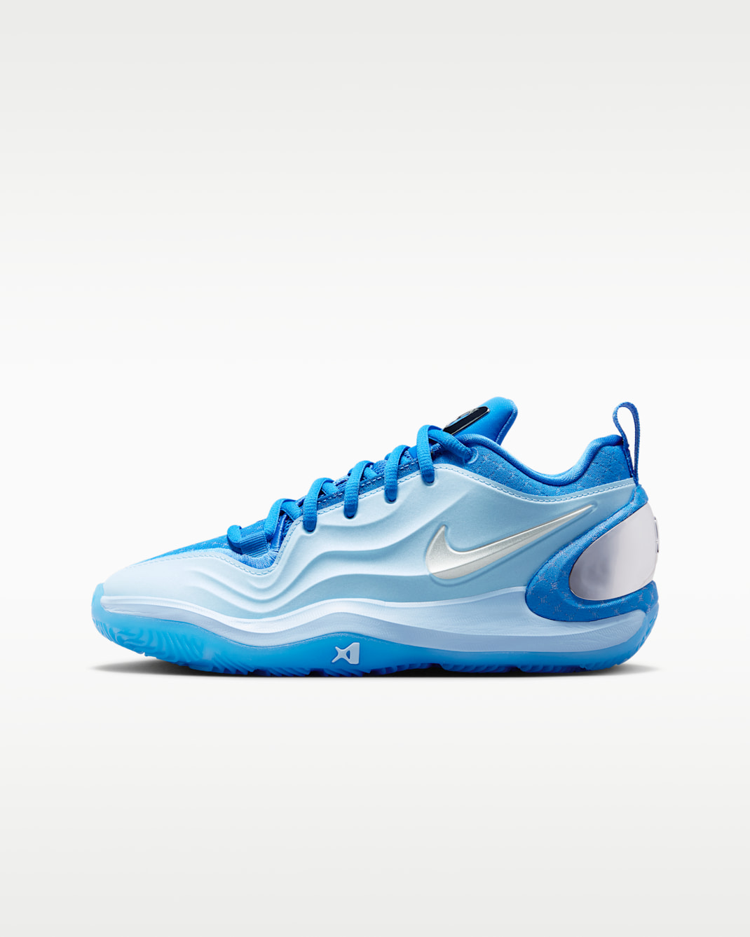 A'Two "Still Loading" A'ja Wilson Big Kids' Basketball Shoes - Blue Crystal/Psychic Blue/Metallic Silver
