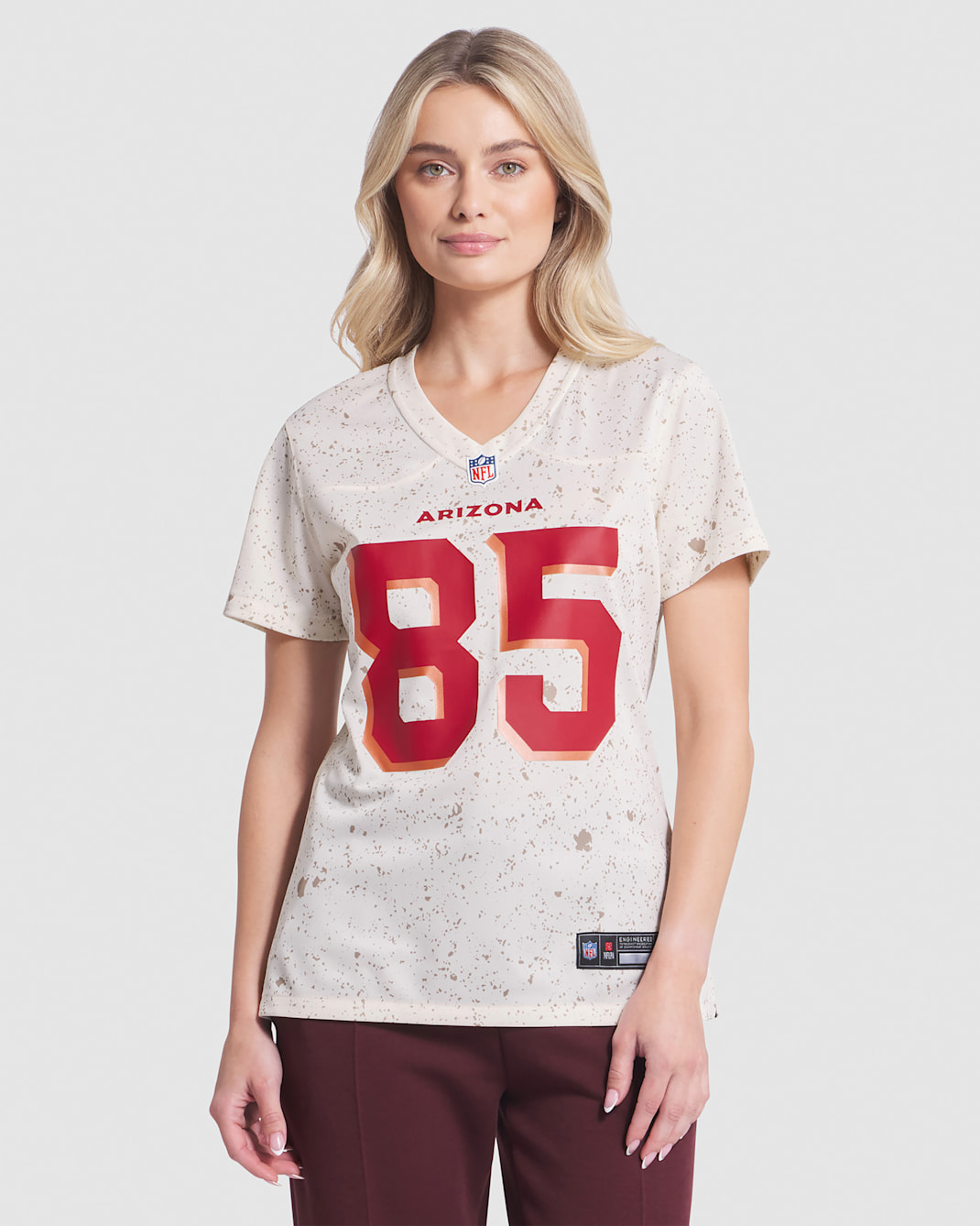 Trey McBride Arizona Cardinals Rivalries Collection Women’s Nike NFL Game Jersey - Natural