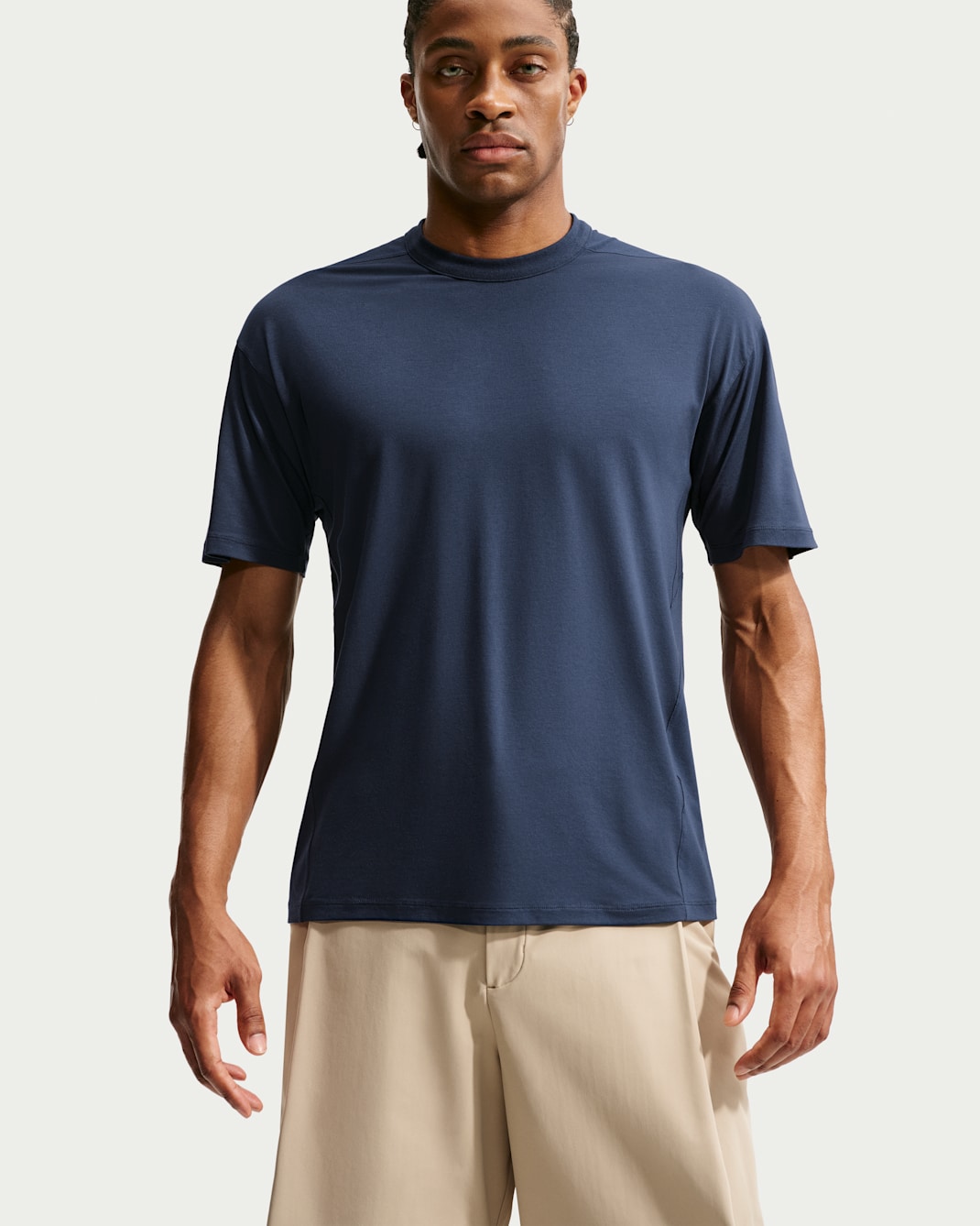 Nike 24.7 ImpossiblySoft Light Men's Dri-FIT Short-Sleeve T-Shirt - Obsidian/Black/Dark Obsidian