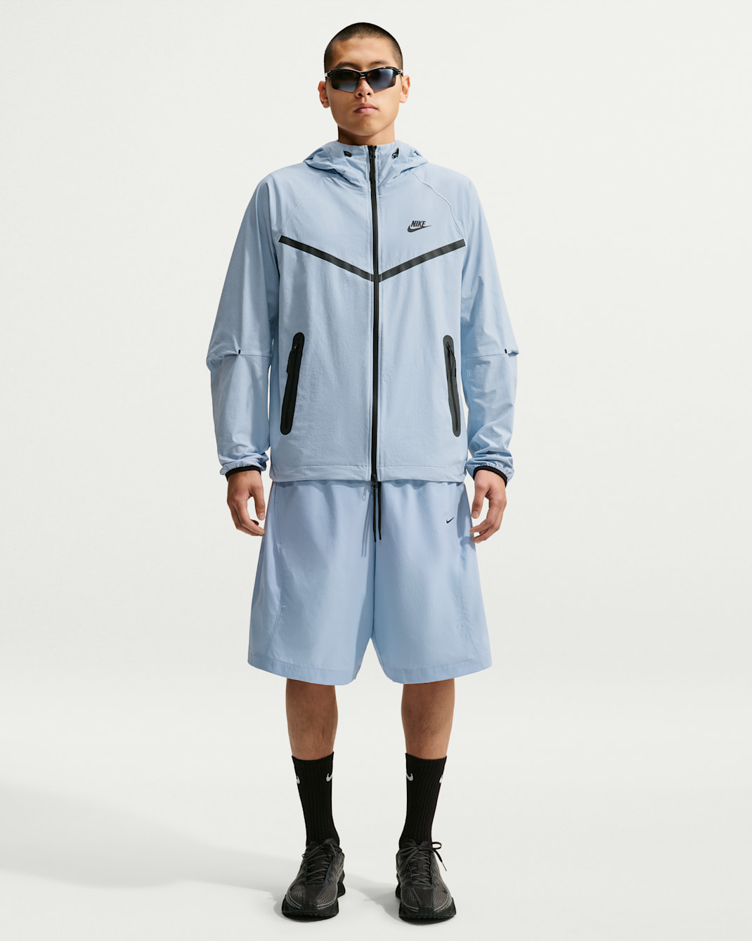 Nike Tech Helios Men's Dri-FIT Shorts - Light Armoury Blue/Black