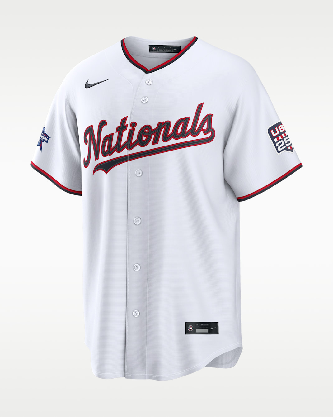 CJ Abrams Washington Nationals 2026 All-Star Game Men's Nike MLB Stadium Jersey - White