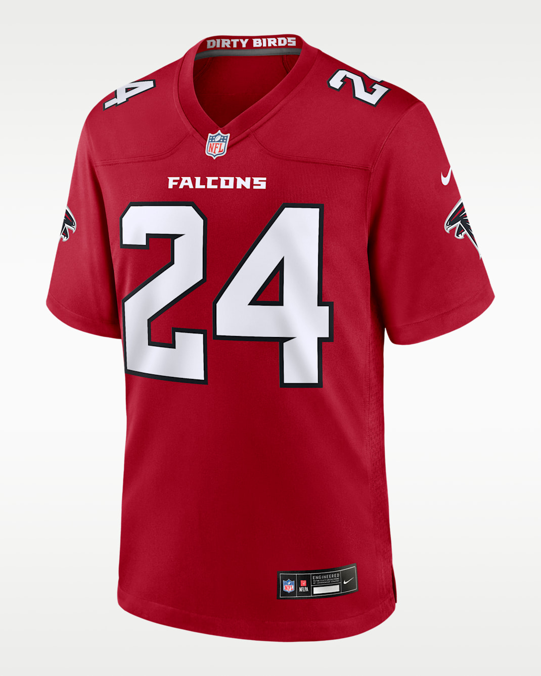 A.J. Terrell Atlanta Falcons Men's Nike NFL Game Jersey - Gym Red