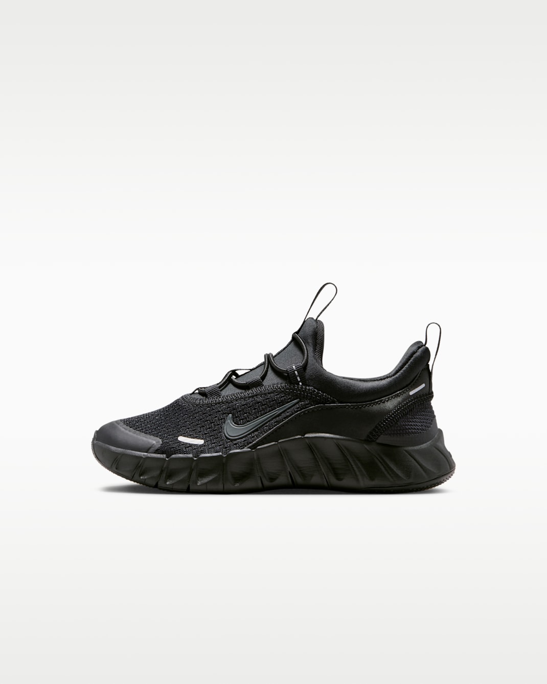 Nike Free Ride Little Kids' Running Shoes - Black/Anthracite