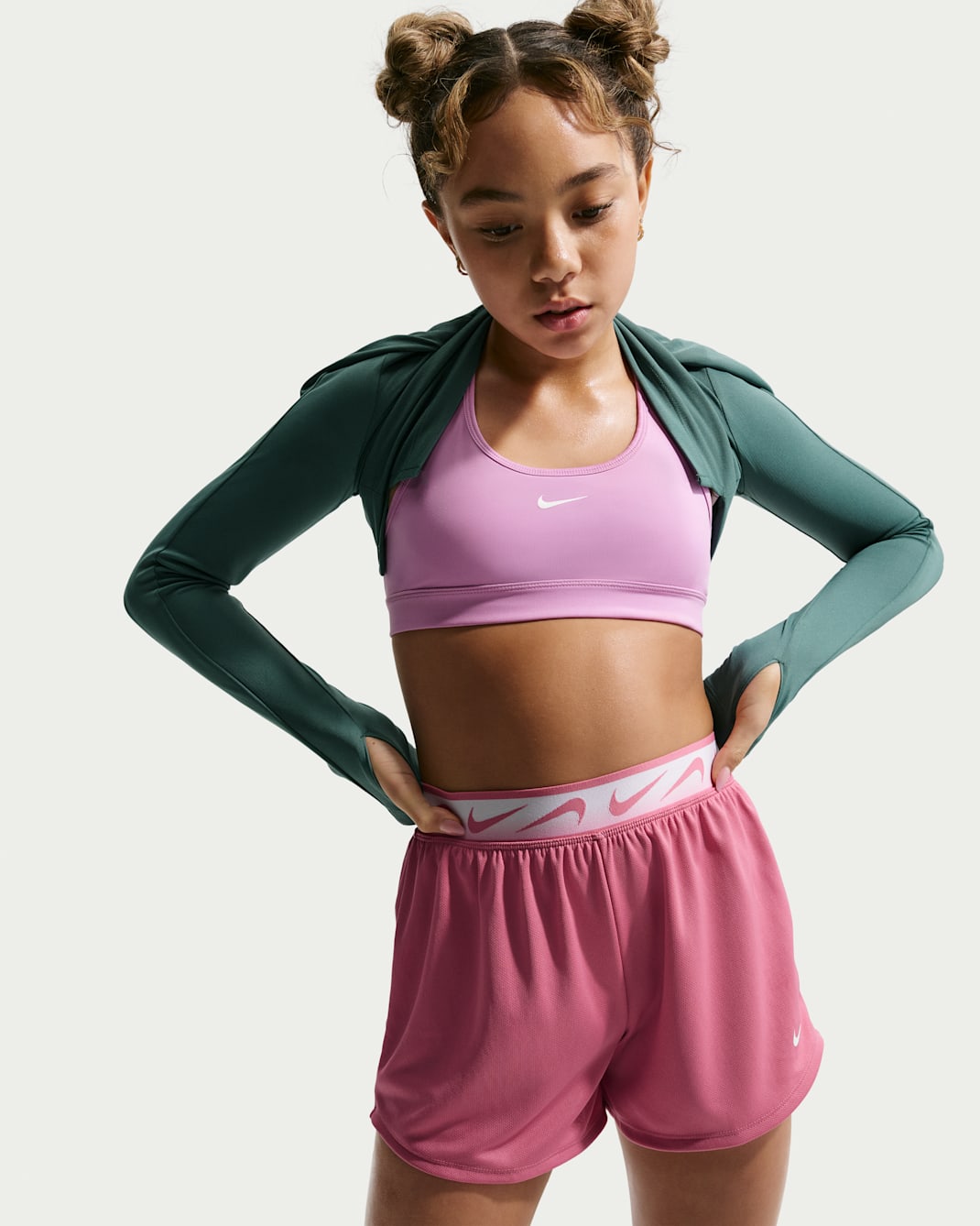 Nike Dash Big Kids' (Girls') Dri-FIT Running Shorts