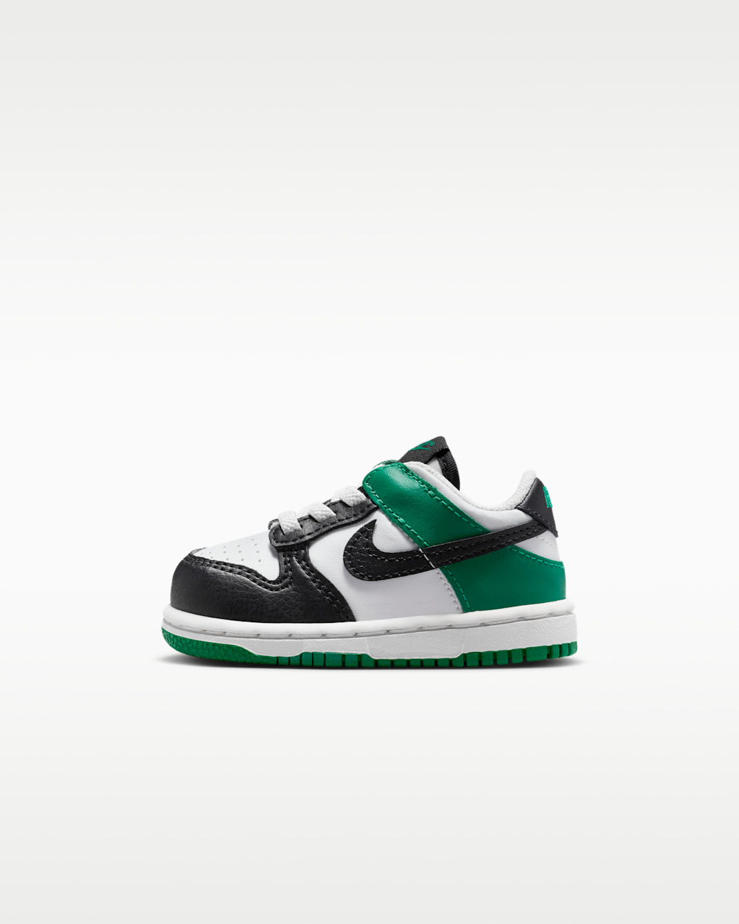 나이키 덩크 로우 베이비 신발 - 오프 화이트/말라카이트/블랙