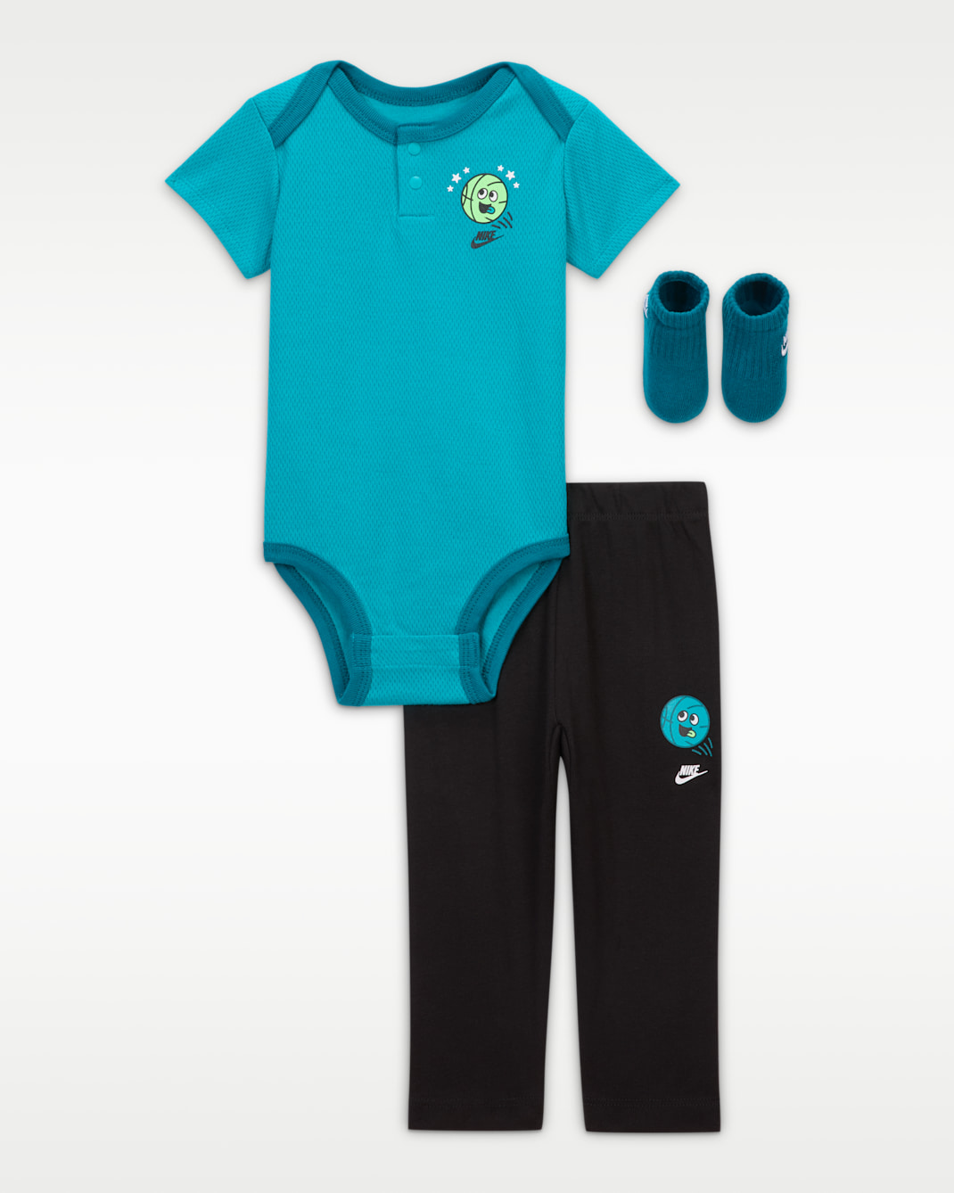 Nike Baby (6-12M) 3-Piece Multisport Mini Boxed Set - Energy