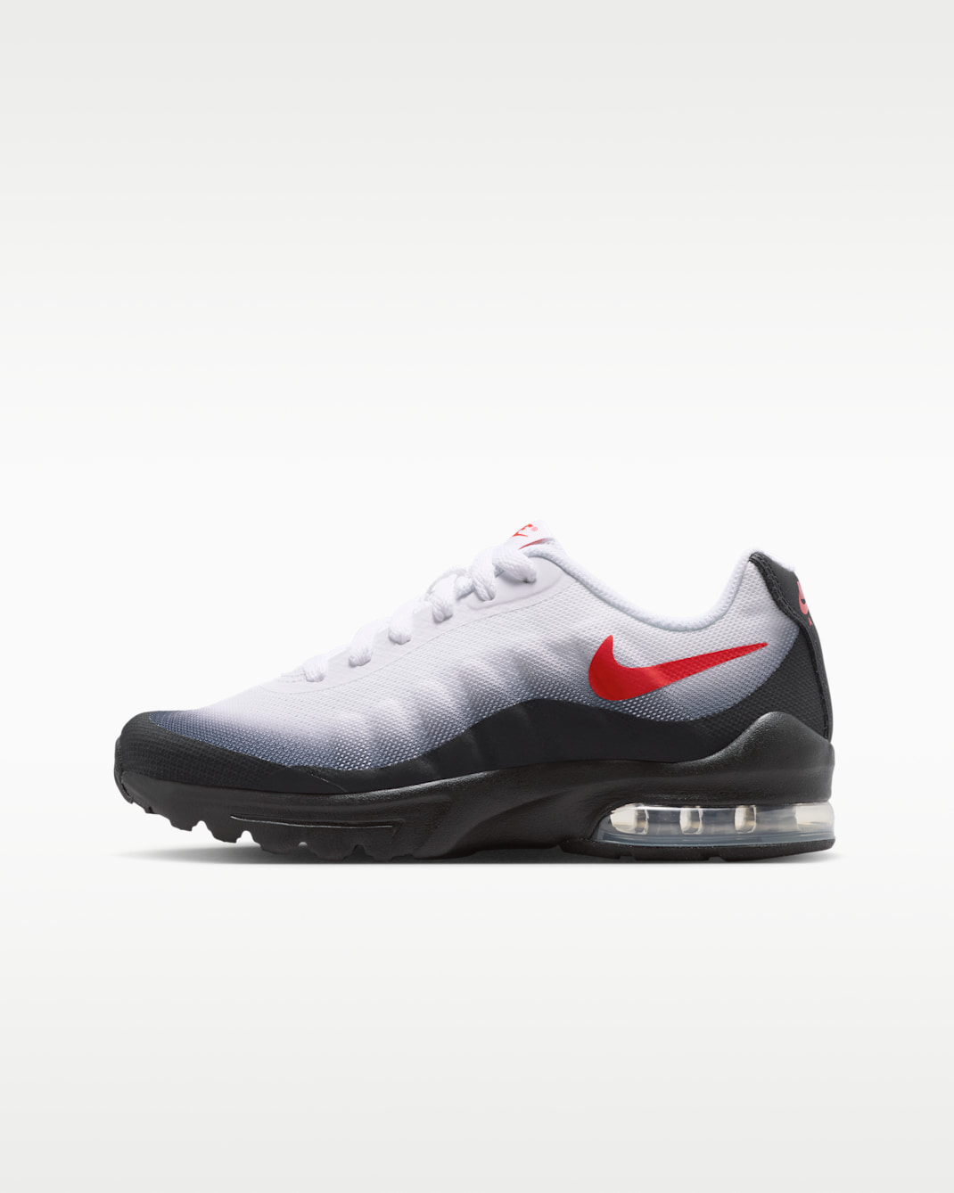Nike Air Max Invigor Older Kids' Shoe - Obsidian/White/Black/Challenge Red