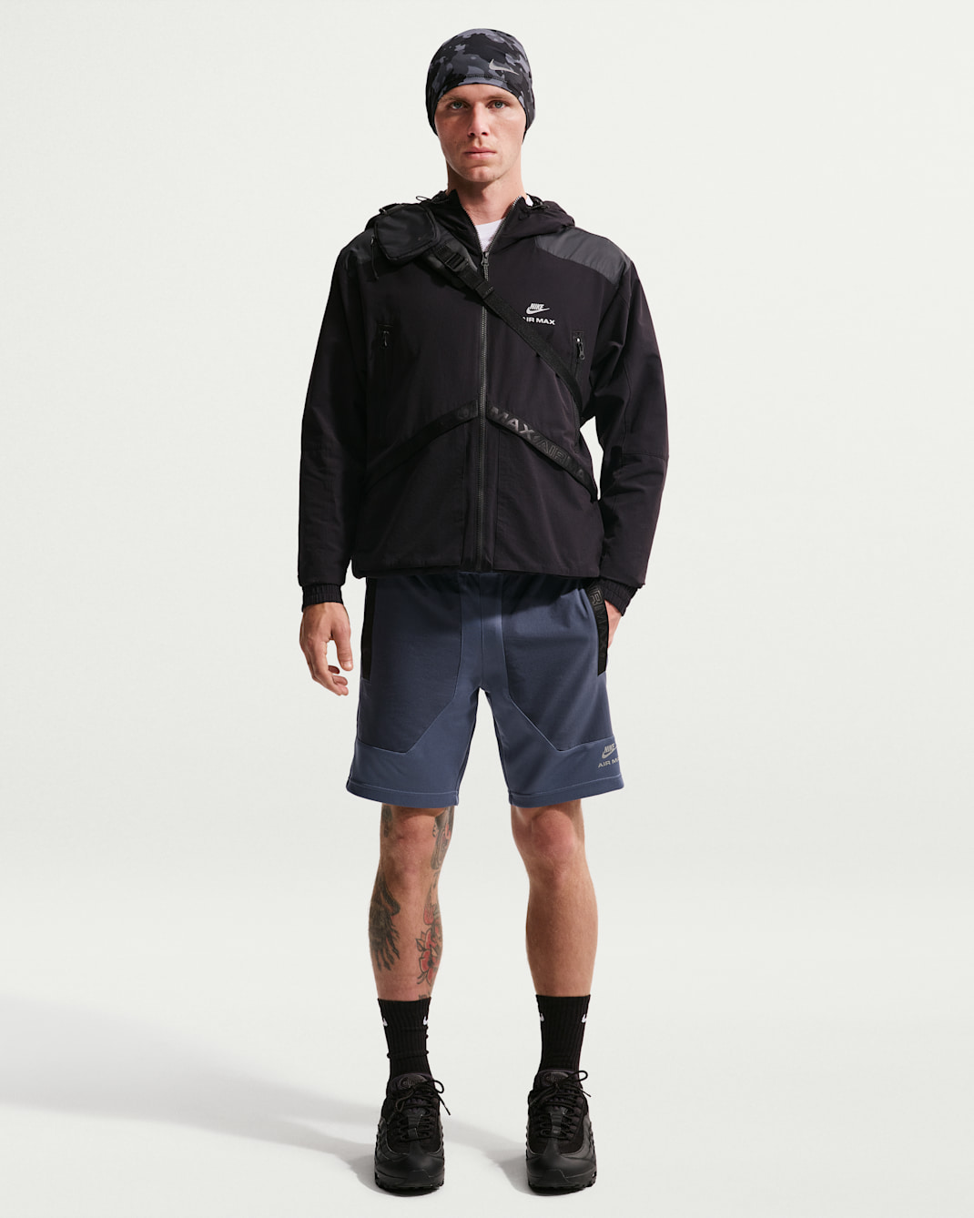 Nike Sportswear Air Max férfi rövidnadrág - Diffused Blue/Thunder Blue/Fekete