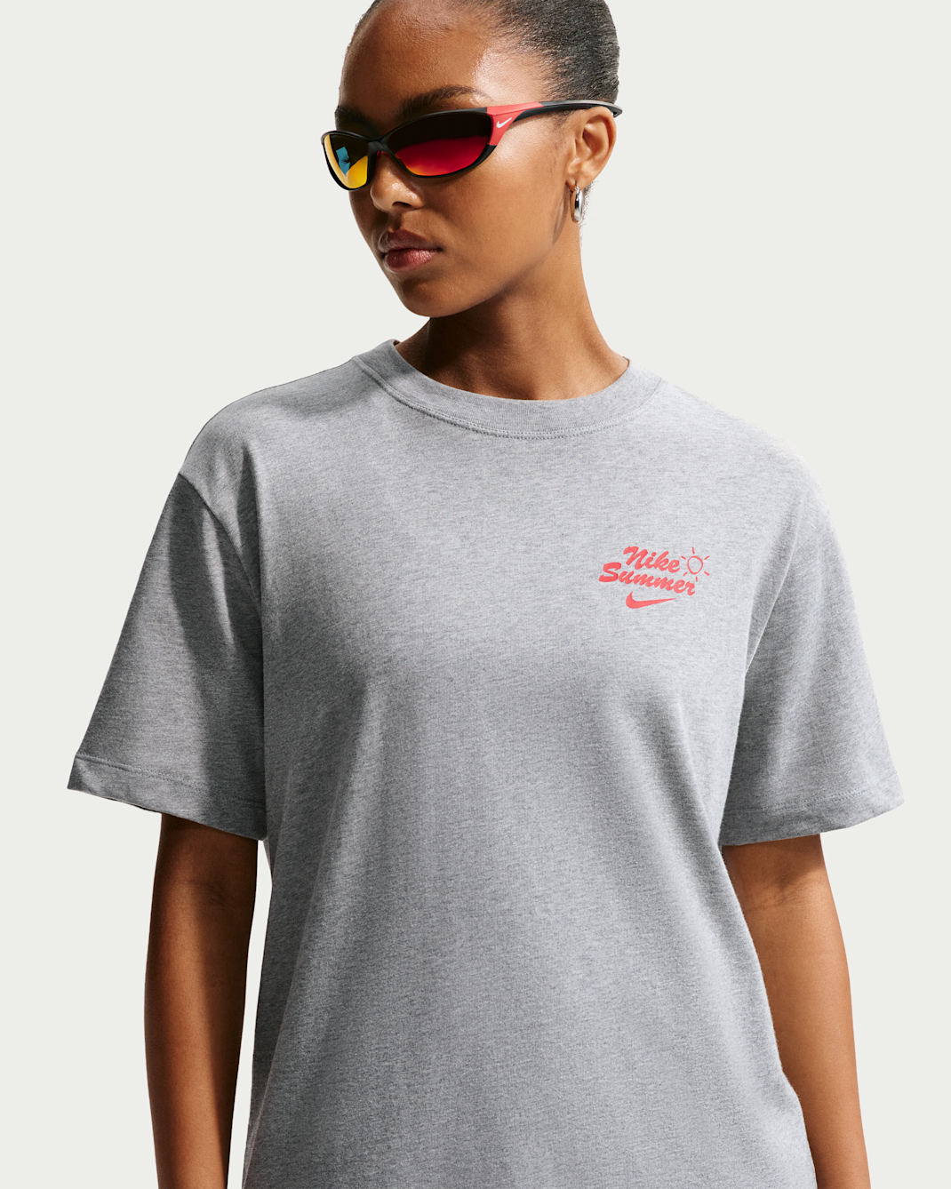T-shirt Nike Sportswear pour femme - Dark Grey Heather