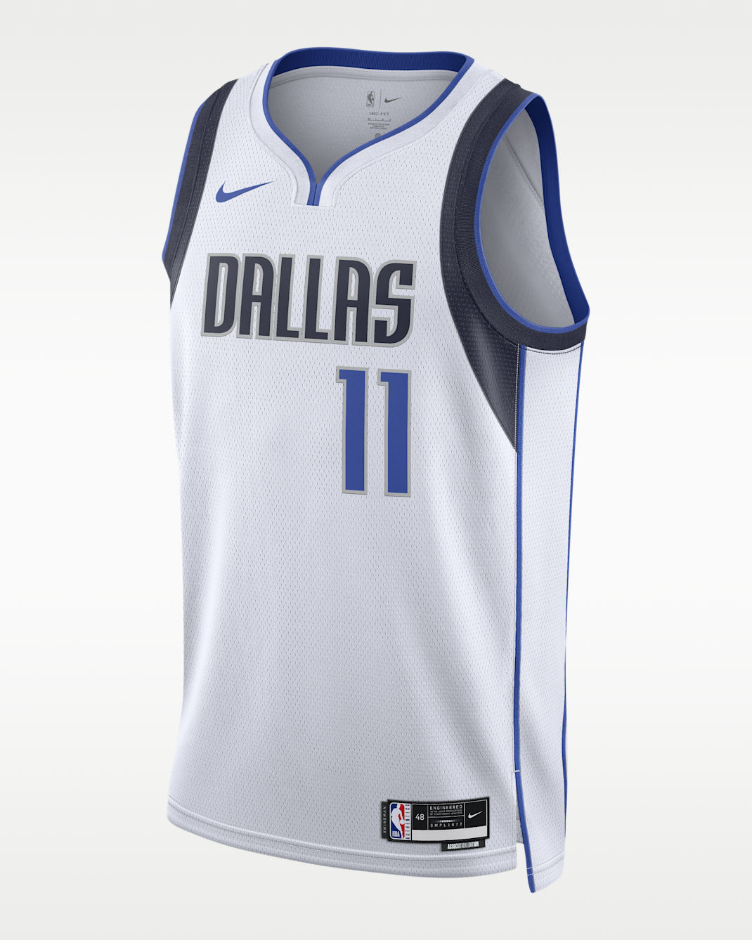 Kyrie Irving Dallas Mavericks 2022/23 Association Edition Men's Nike Dri-FIT NBA Swingman Jersey - White