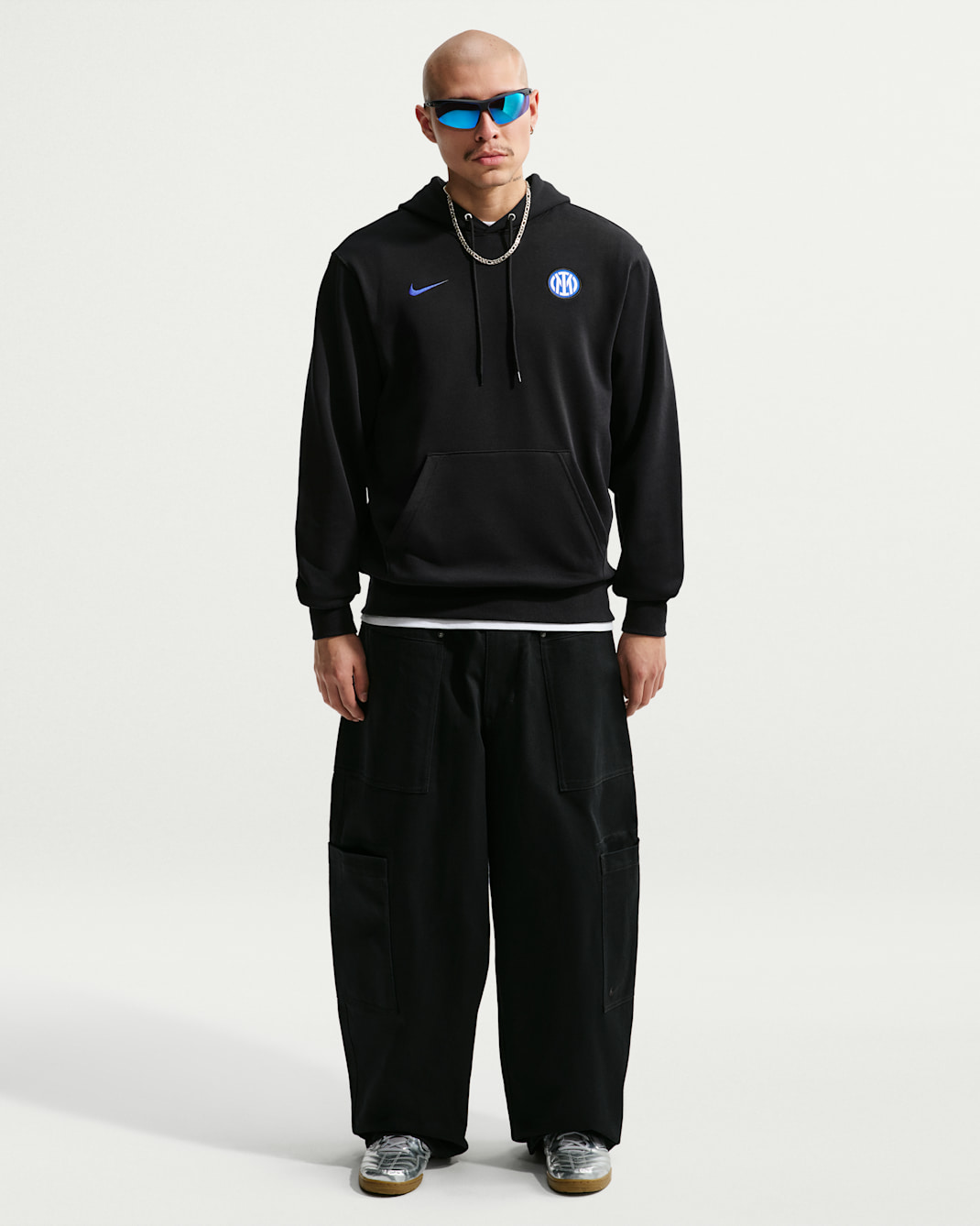Inter Milan Club Men's Nike Soccer French Terry Pullover Hoodie