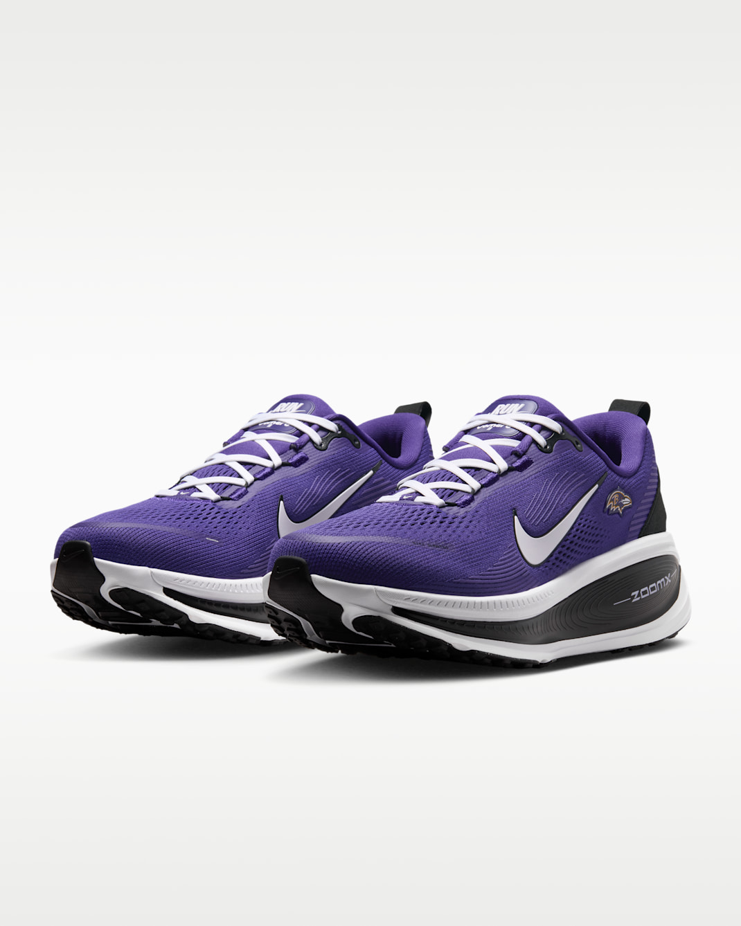Nike Vomero 18 (Baltimore Ravens) Men's NFL Road Running Shoes