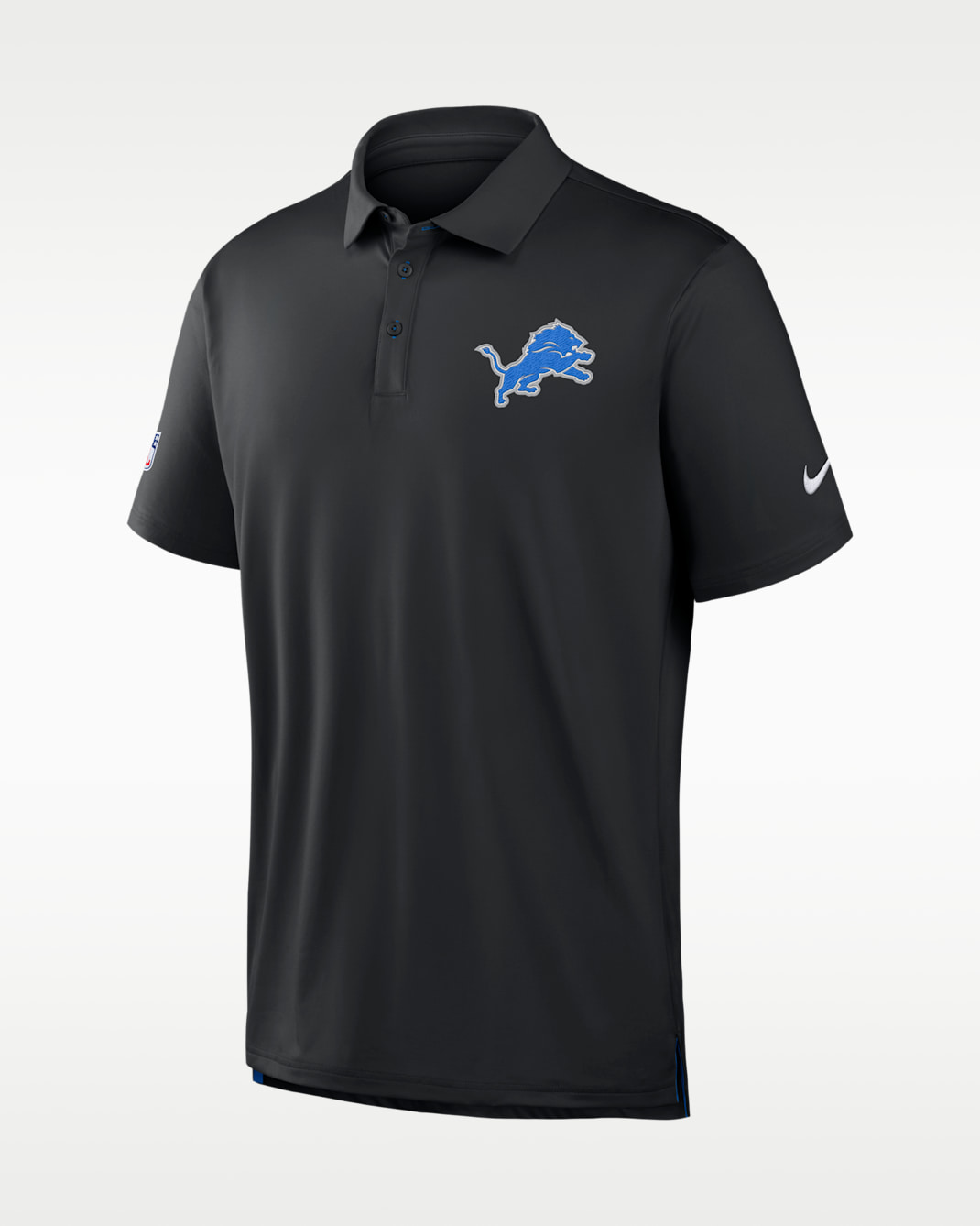 Detroit Lions Tour Men's Nike Dri-FIT NFL Polo - Black