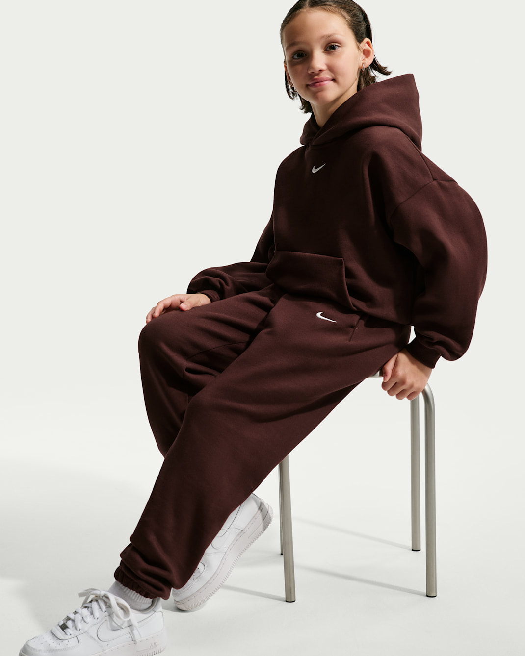 Nike Solo Swoosh Kids' Fleece Cuffed Pants